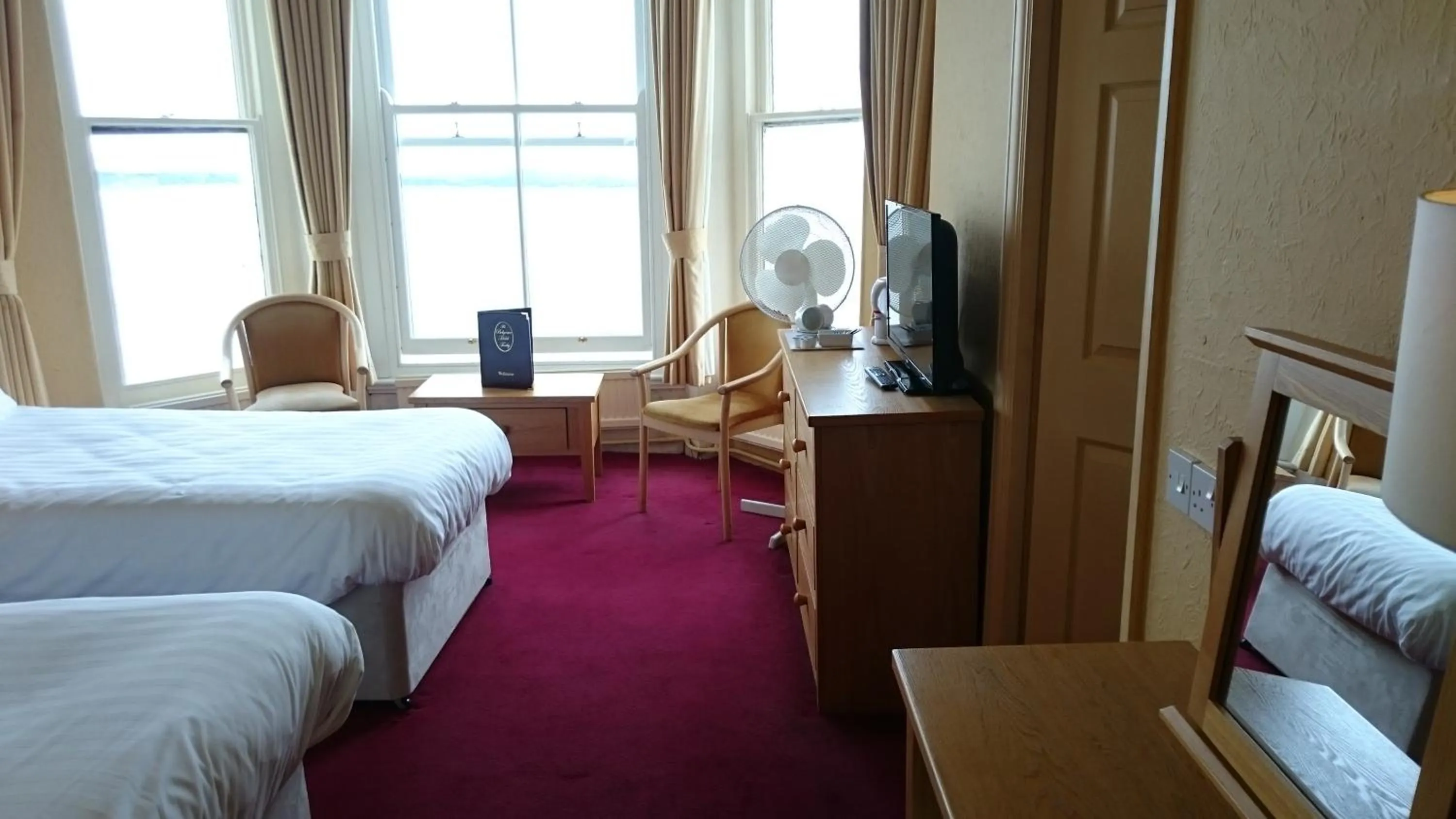 Bedroom, Bed in The Belgrave Hotel Tenby