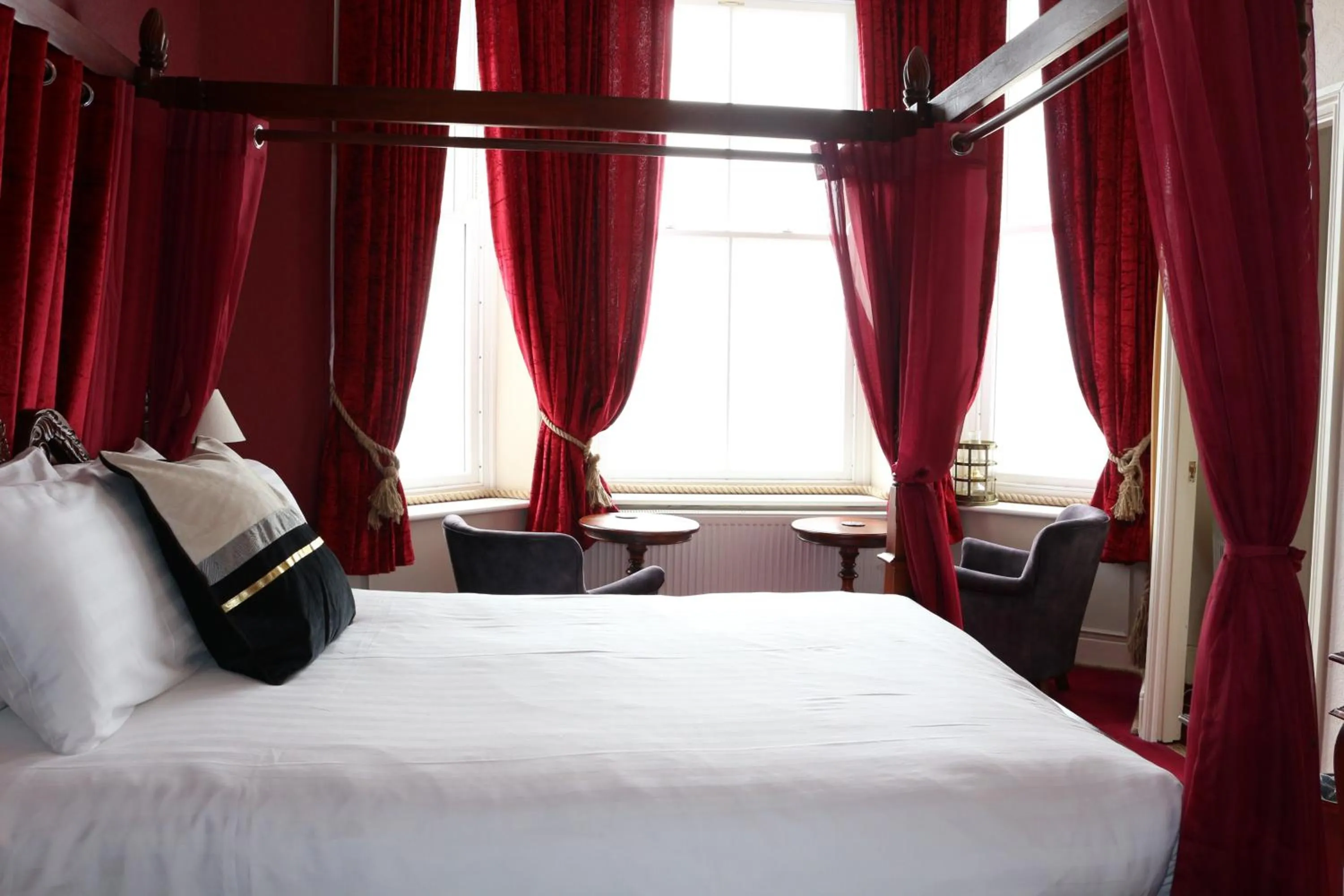 Bedroom, Bed in The Belgrave Hotel Tenby