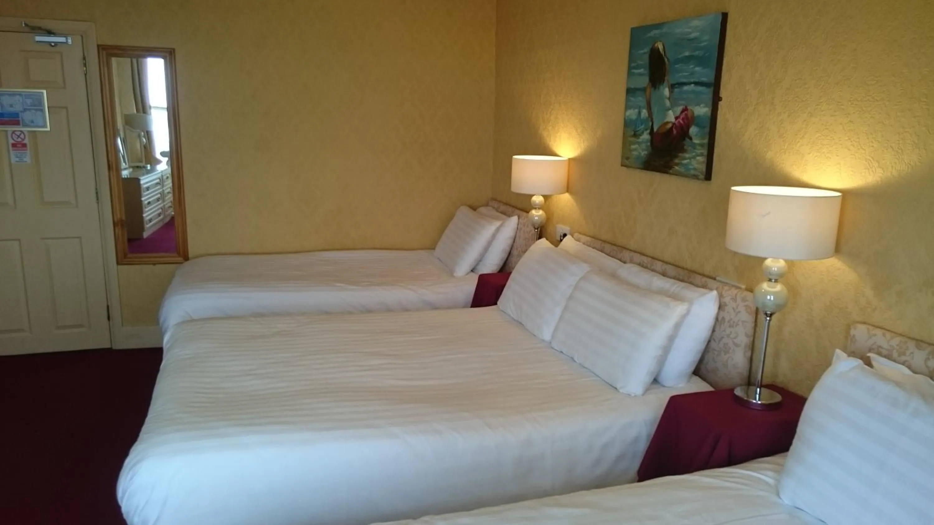 Bedroom, Bed in The Belgrave Hotel Tenby