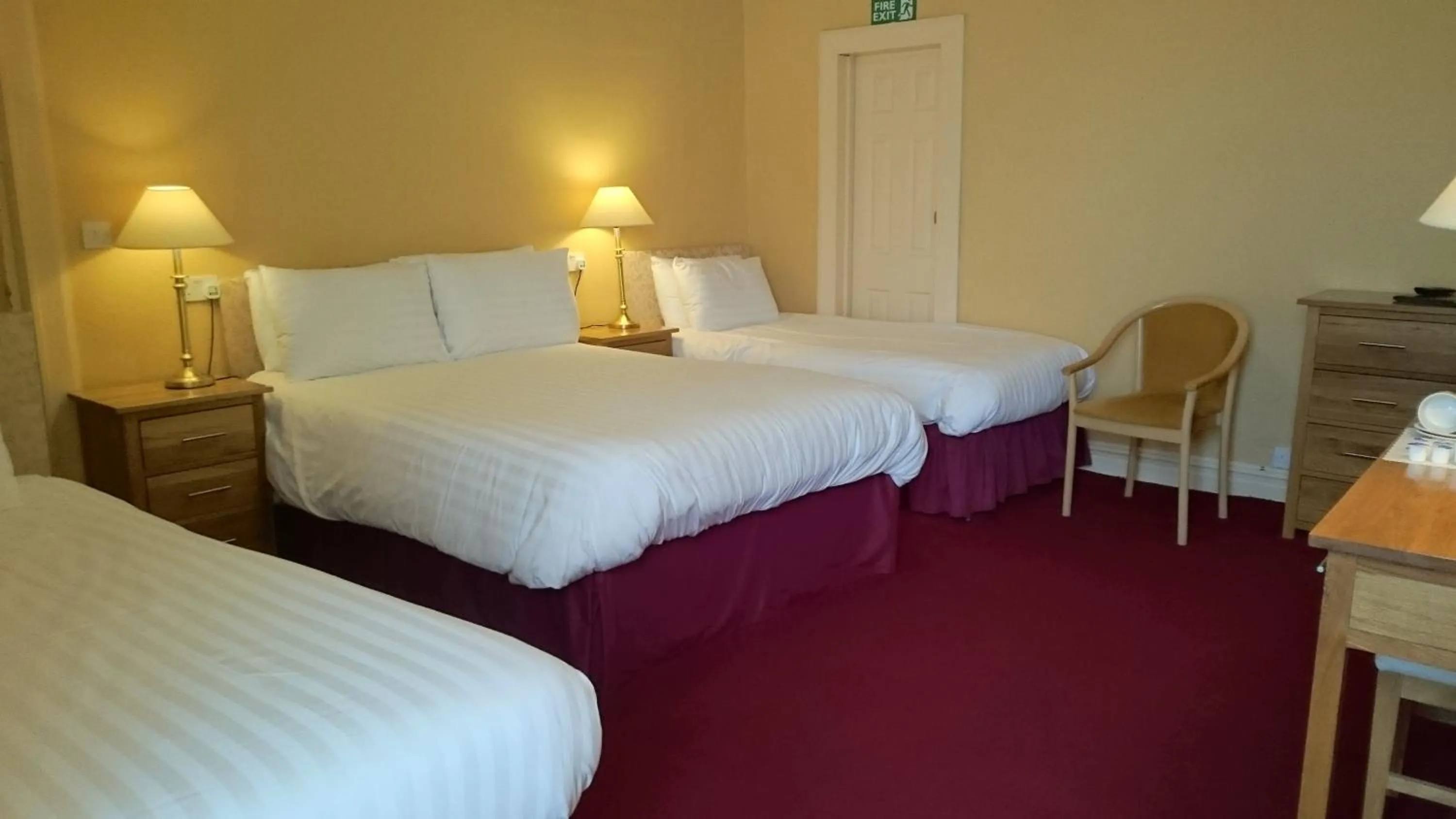 Bedroom, Bed in The Belgrave Hotel Tenby