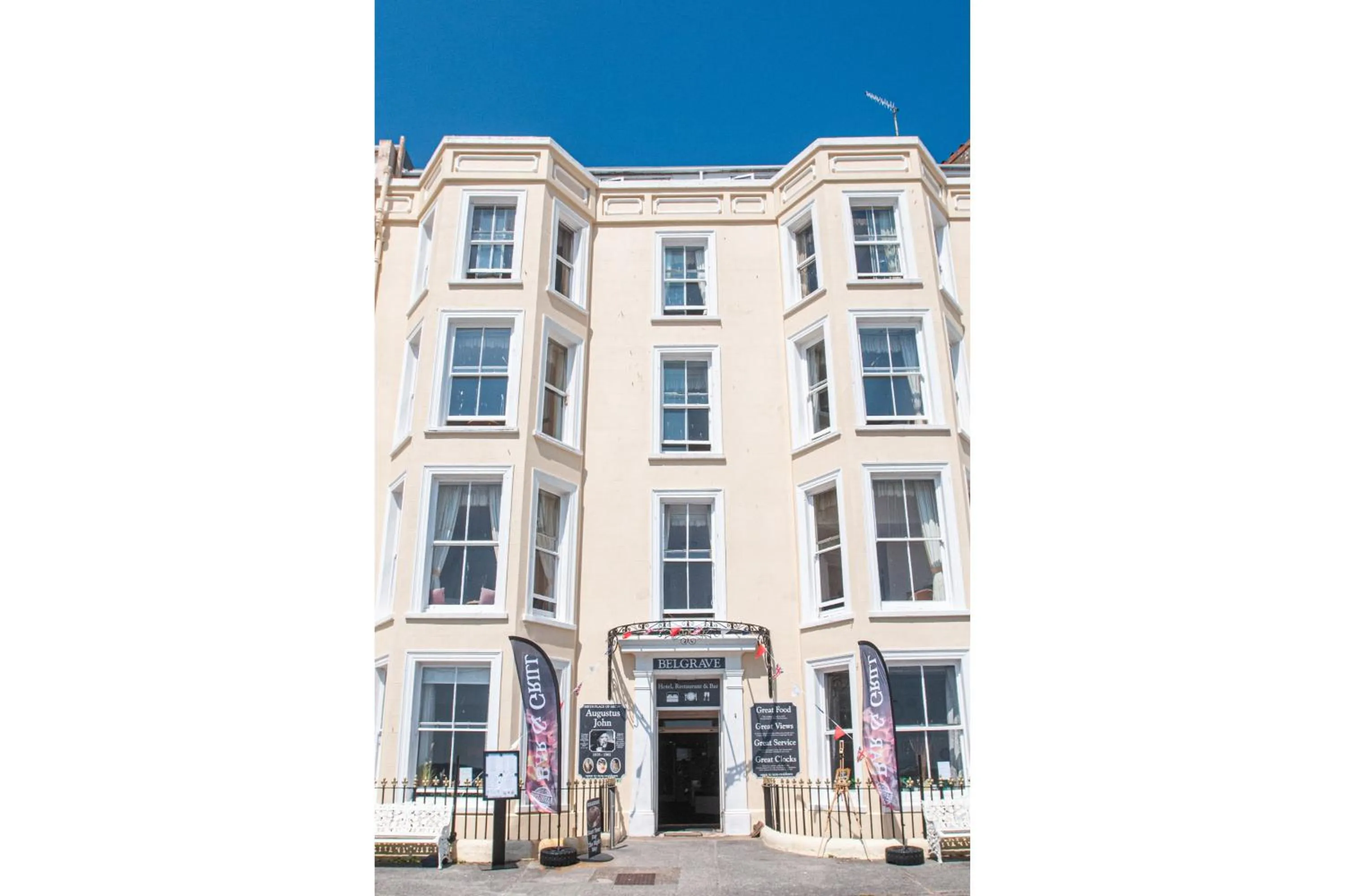Facade/entrance in The Belgrave Hotel Tenby