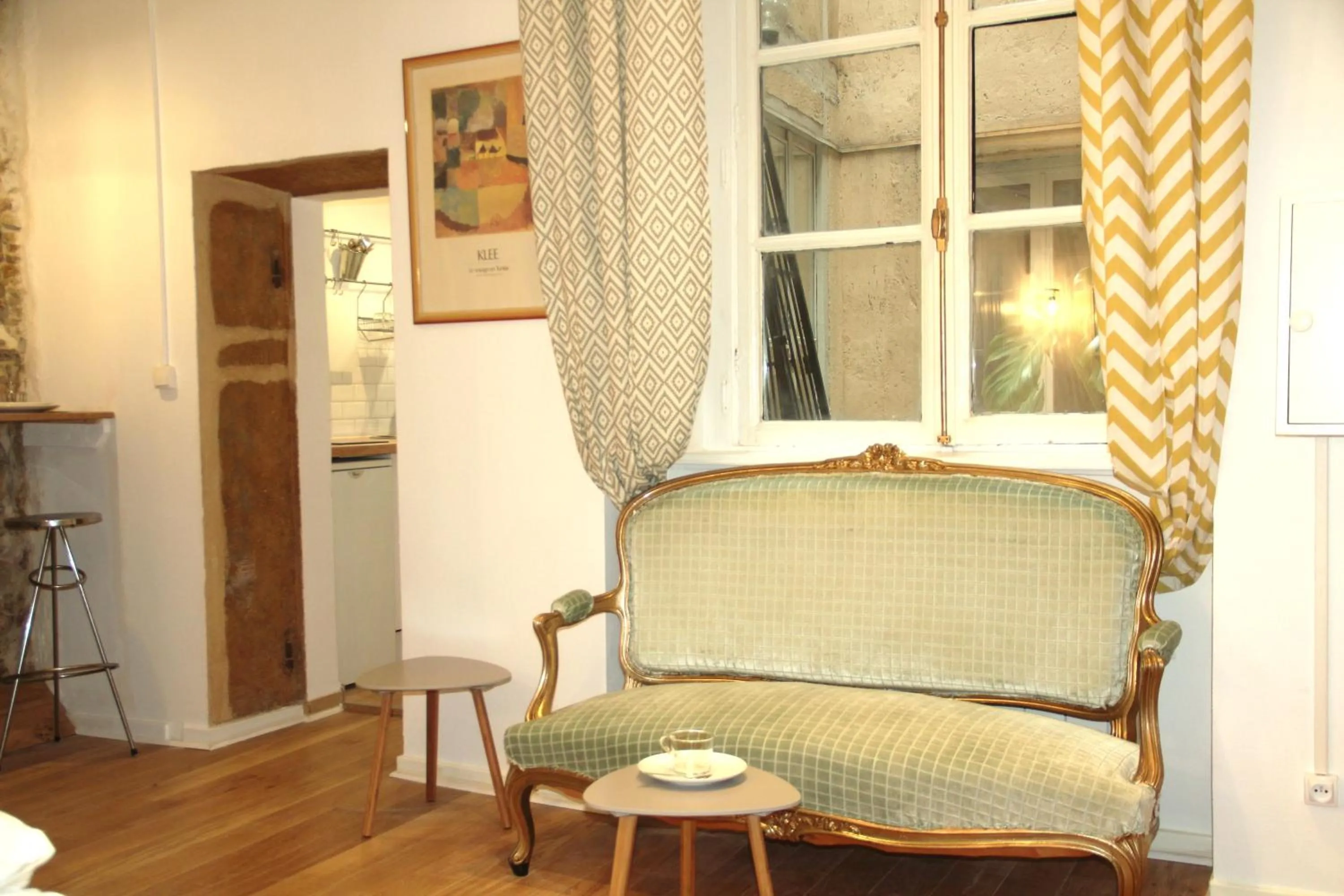 Living room in La Suite Presqu'Ile