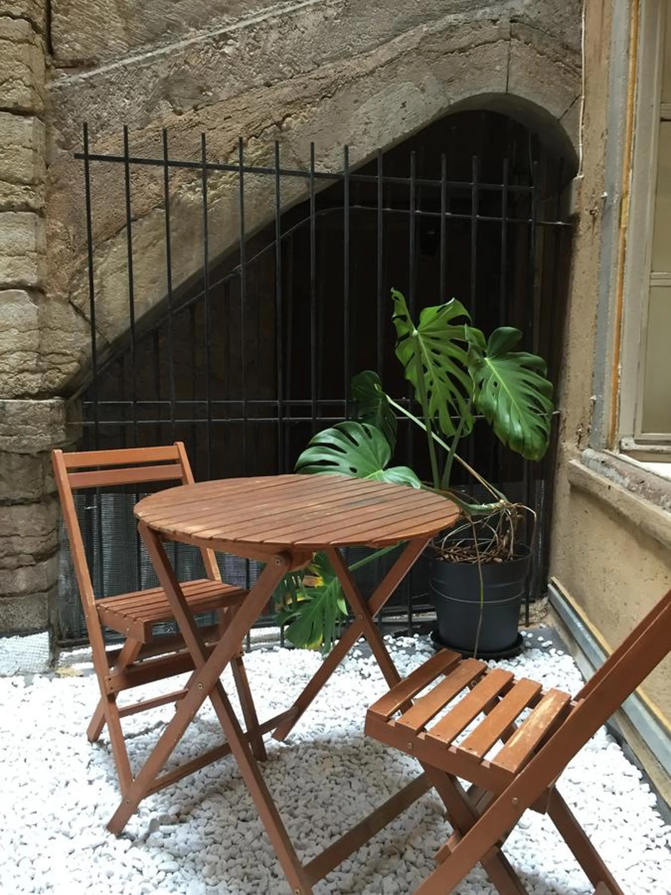 Patio in La Suite Presqu'Ile