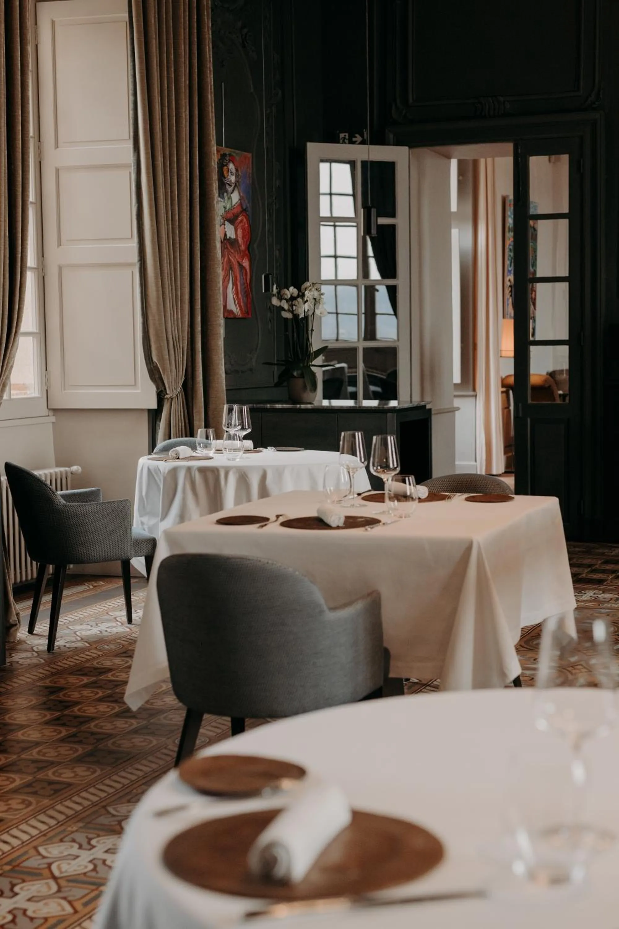 Restaurant/places to eat in Château de Mercuès