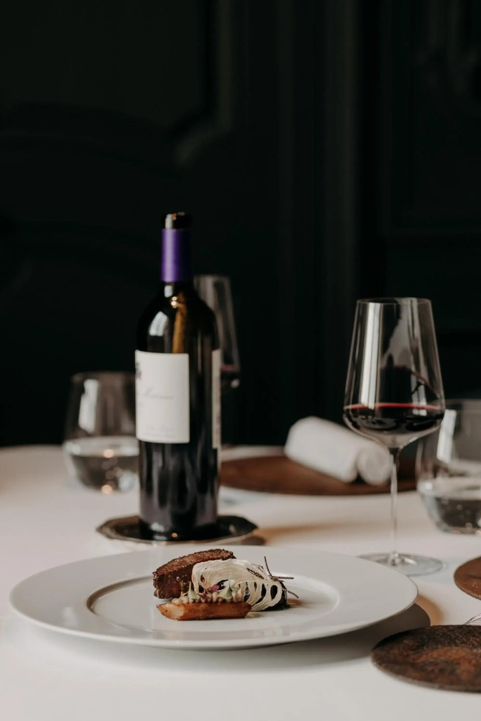 Food and drinks in Château de Mercuès Food and drinks in Château de Mercuès