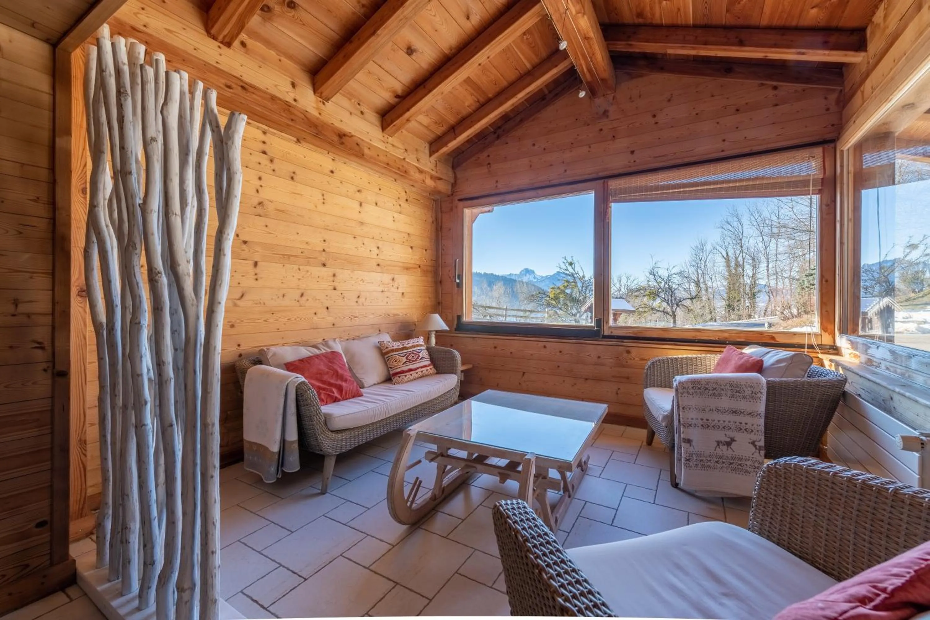 Spa and wellness centre/facilities in Hotel Le Bois Joli