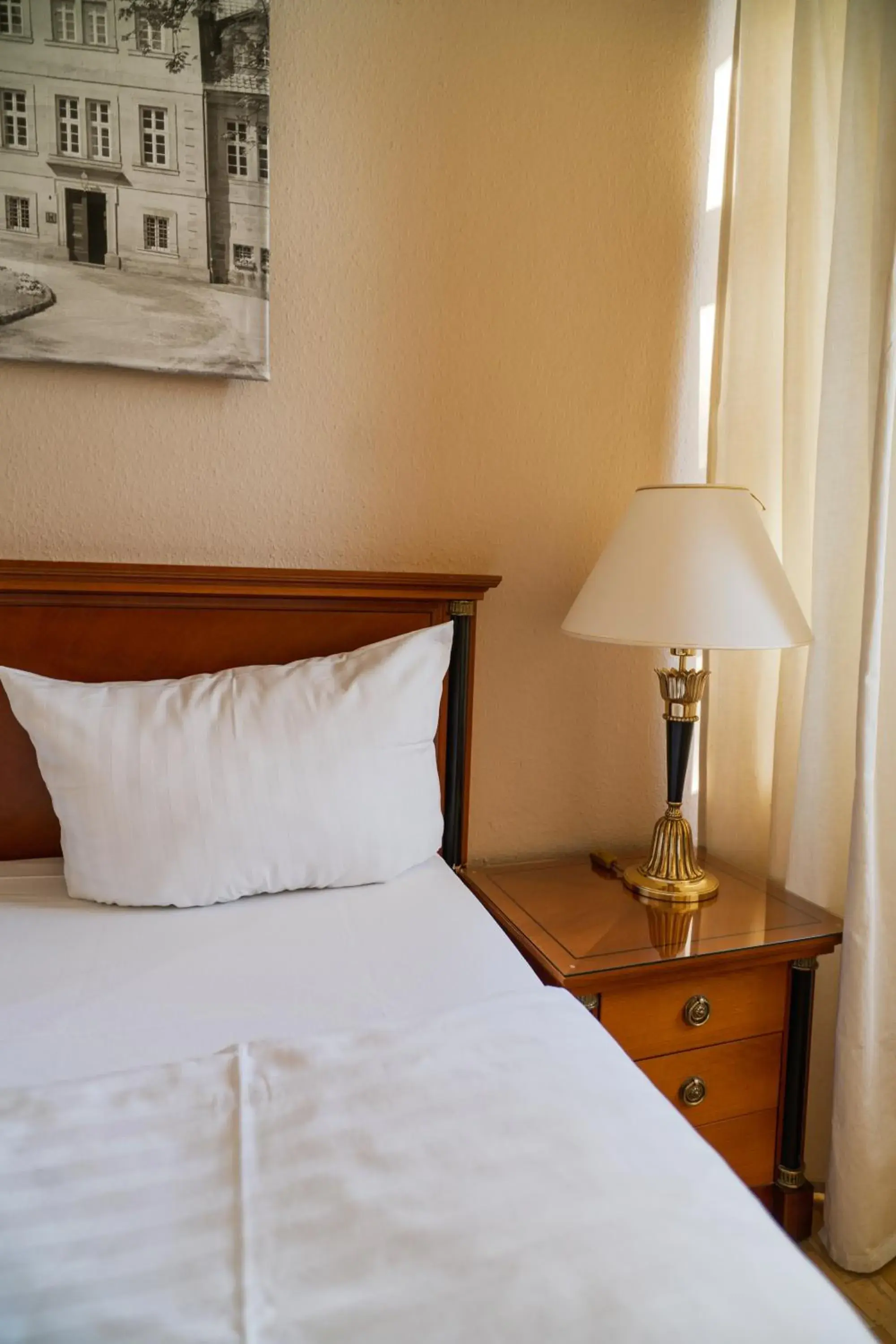 Bed in Klosterhotel Wöltingerode Bed in Klosterhotel Wöltingerode