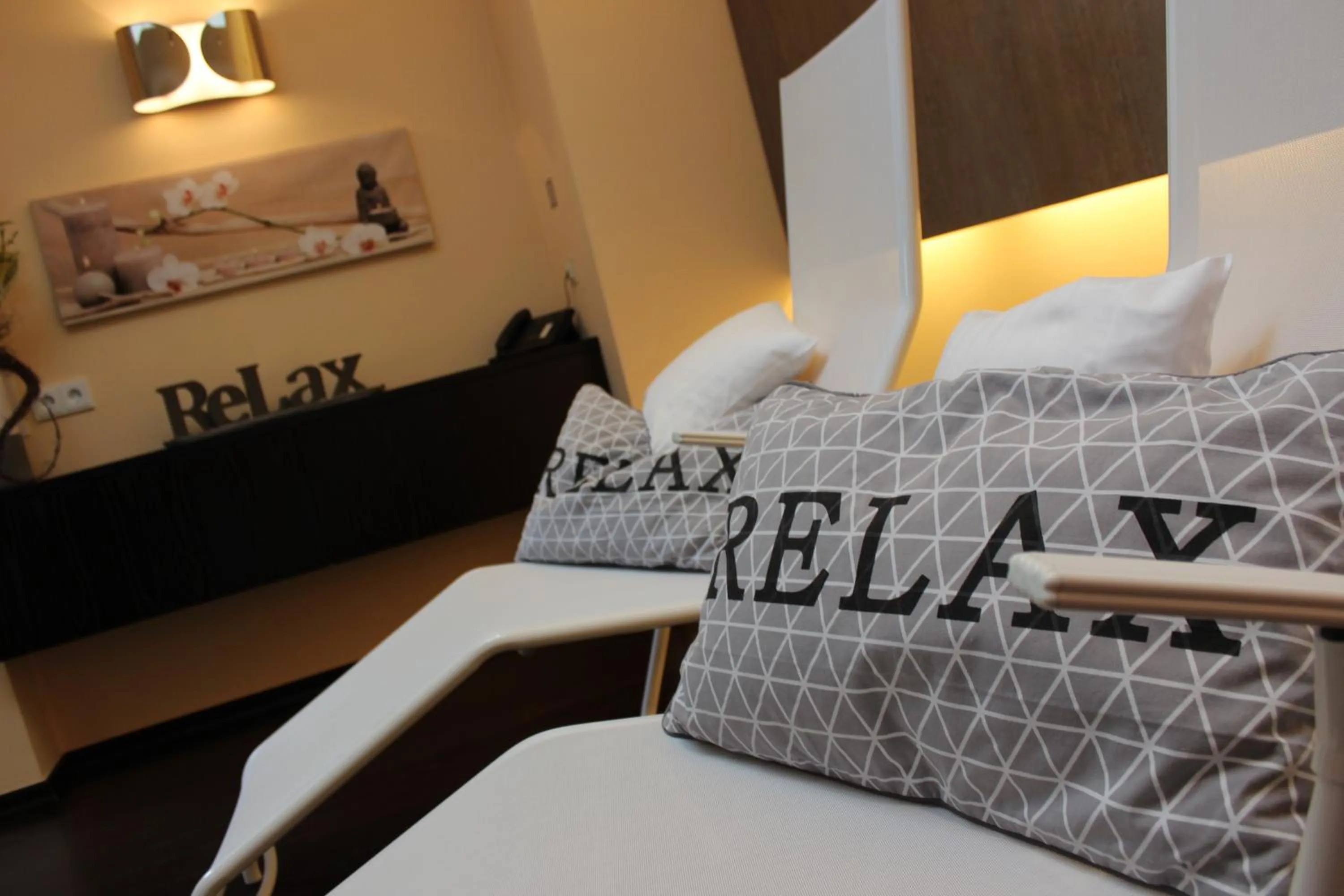 Sauna, Bed in Hotel Am Kloster