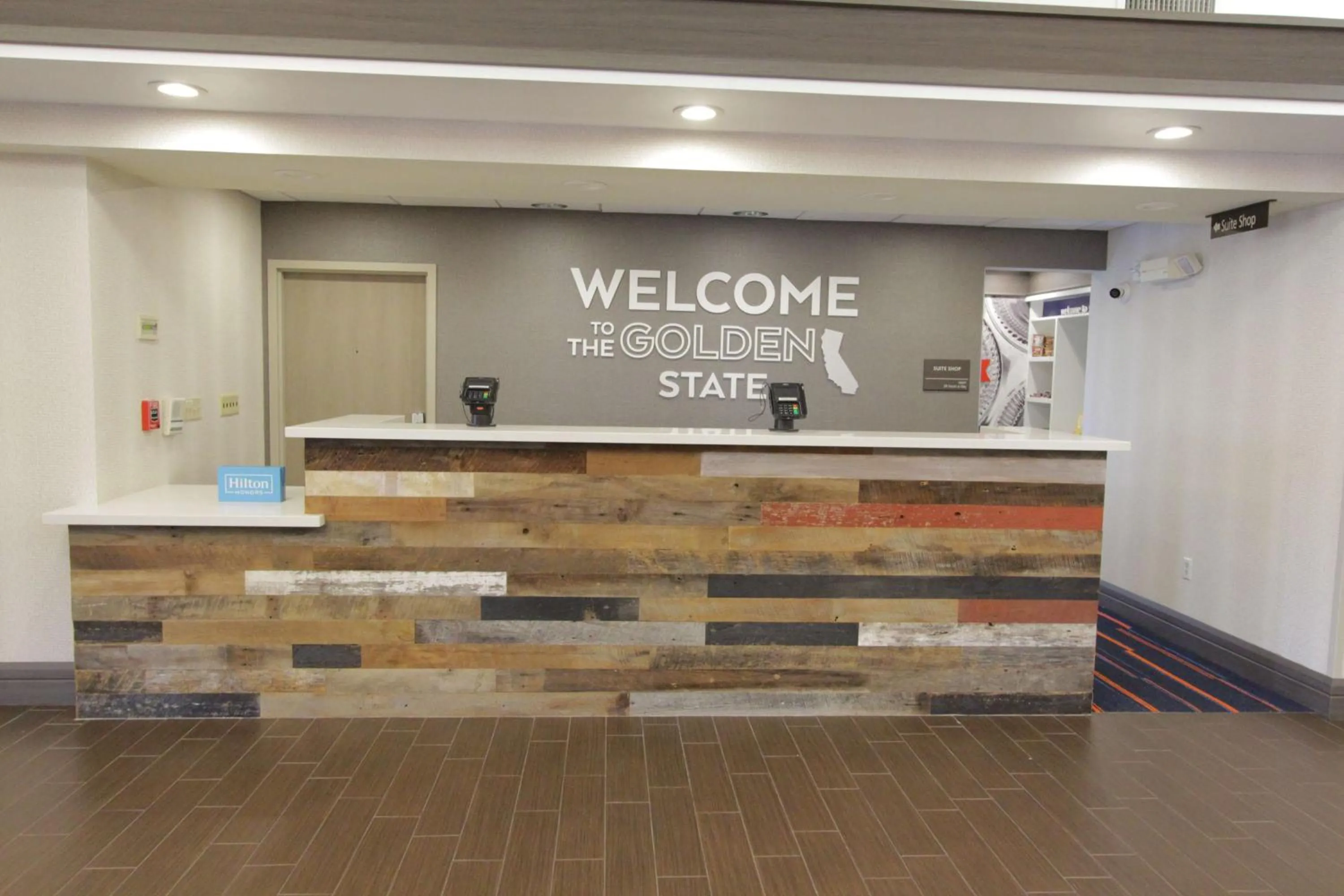 Lobby or reception in Hampton Inn & Suites Seal Beach