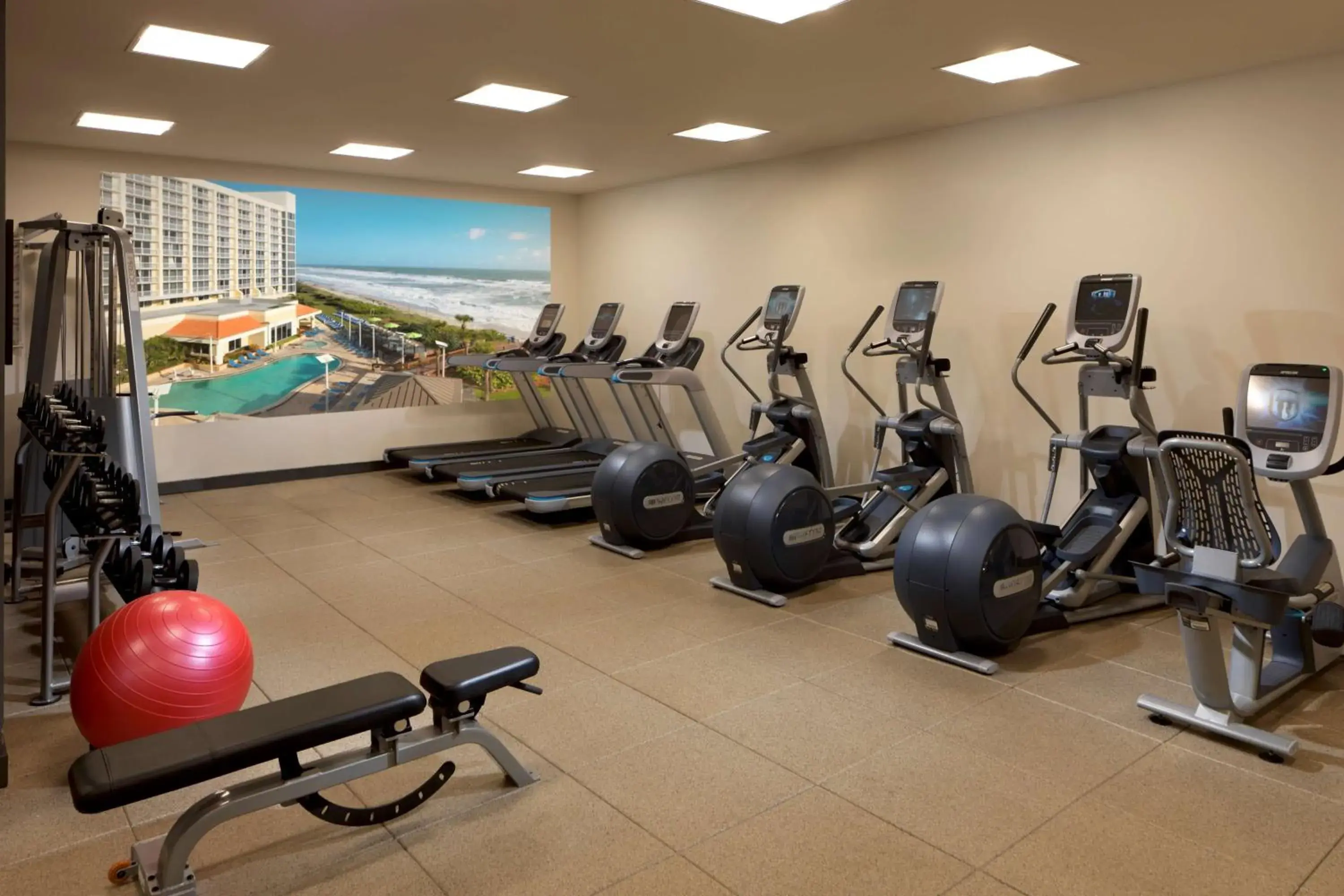Fitness centre/facilities in Hilton Melbourne Beach Oceanfront Fitness centre/facilities in Hilton Melbourne Beach Oceanfront
