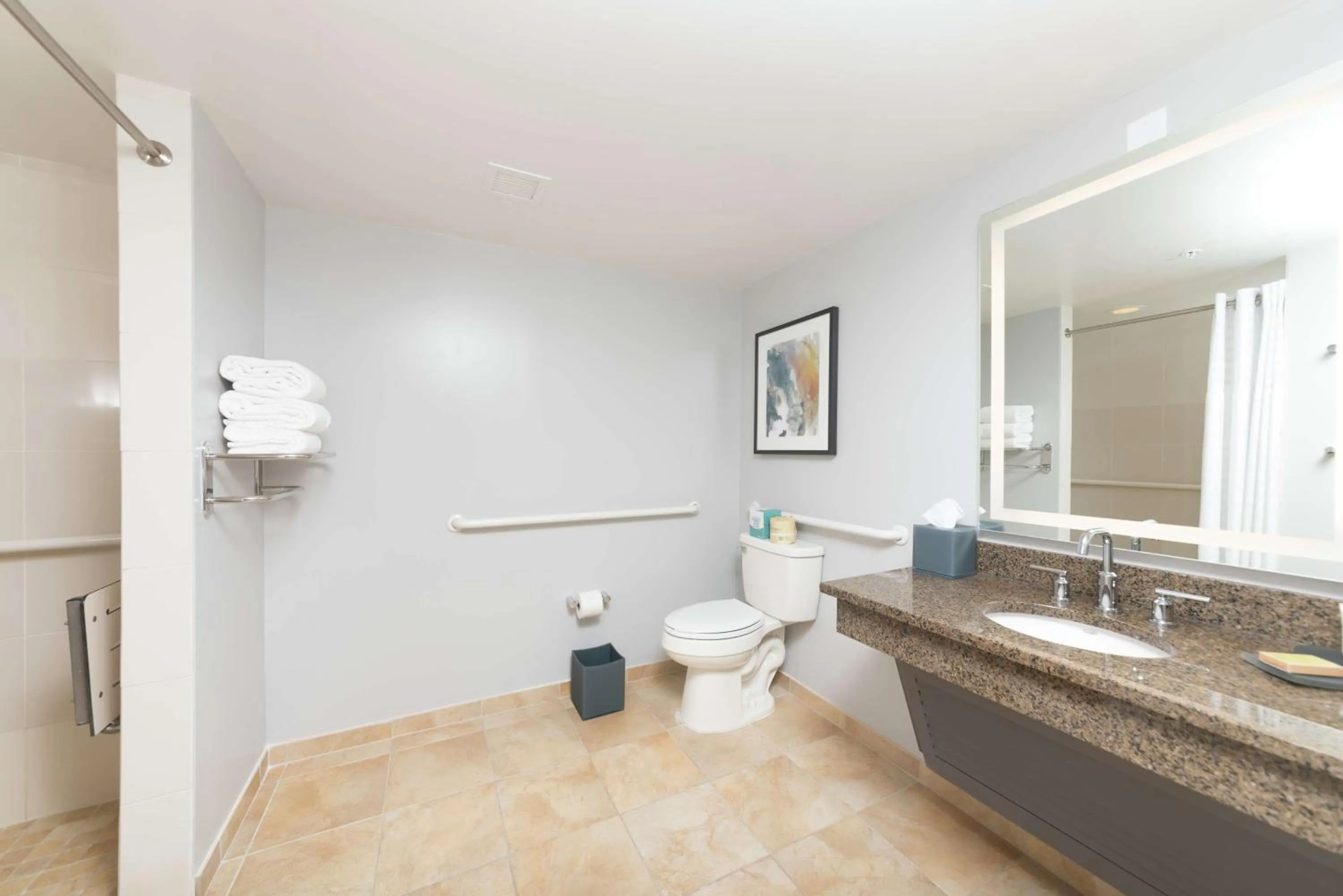 Bathroom in Hilton Melbourne Beach Oceanfront