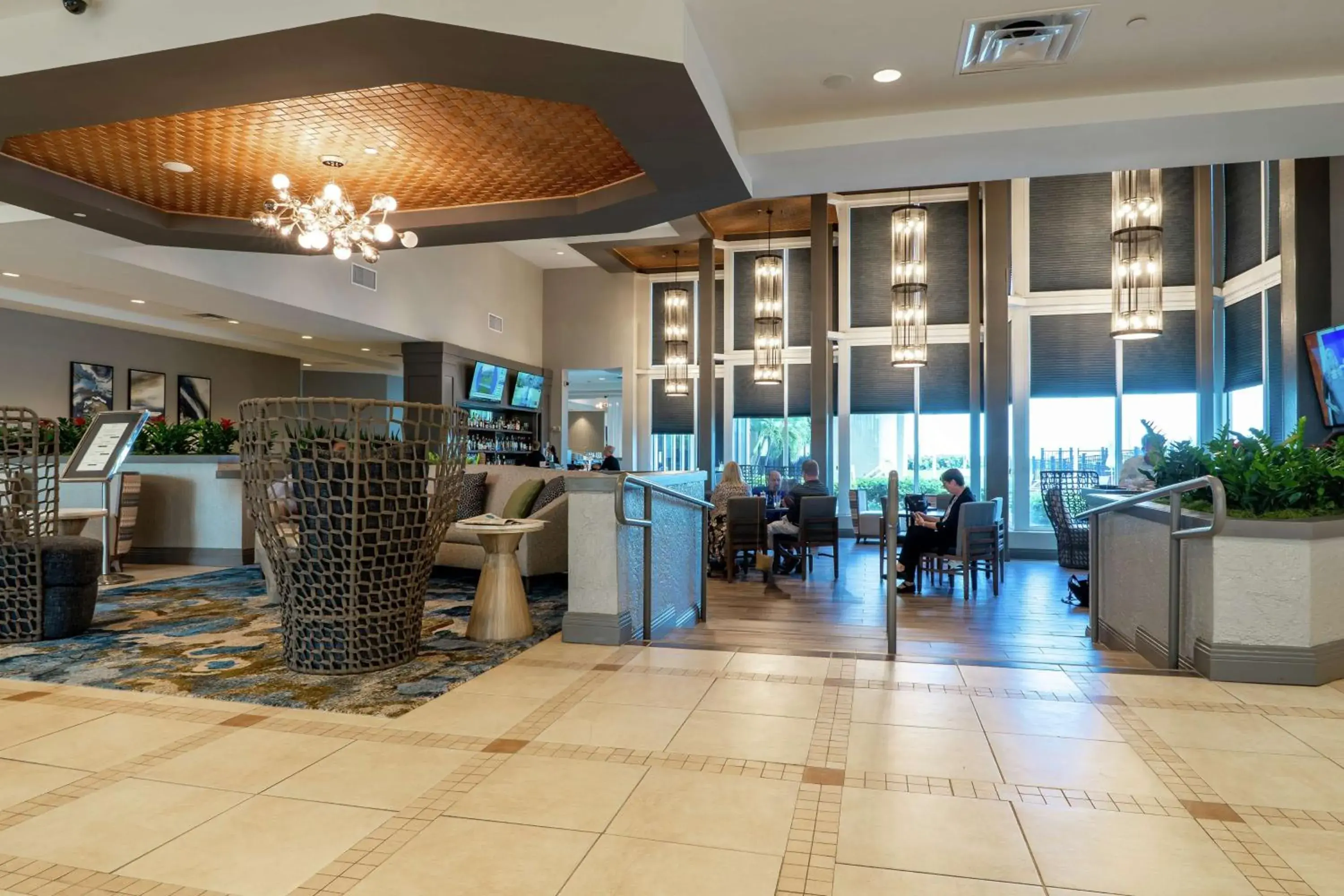 Lobby or reception in Hilton Melbourne Beach Oceanfront Lobby or reception in Hilton Melbourne Beach Oceanfront