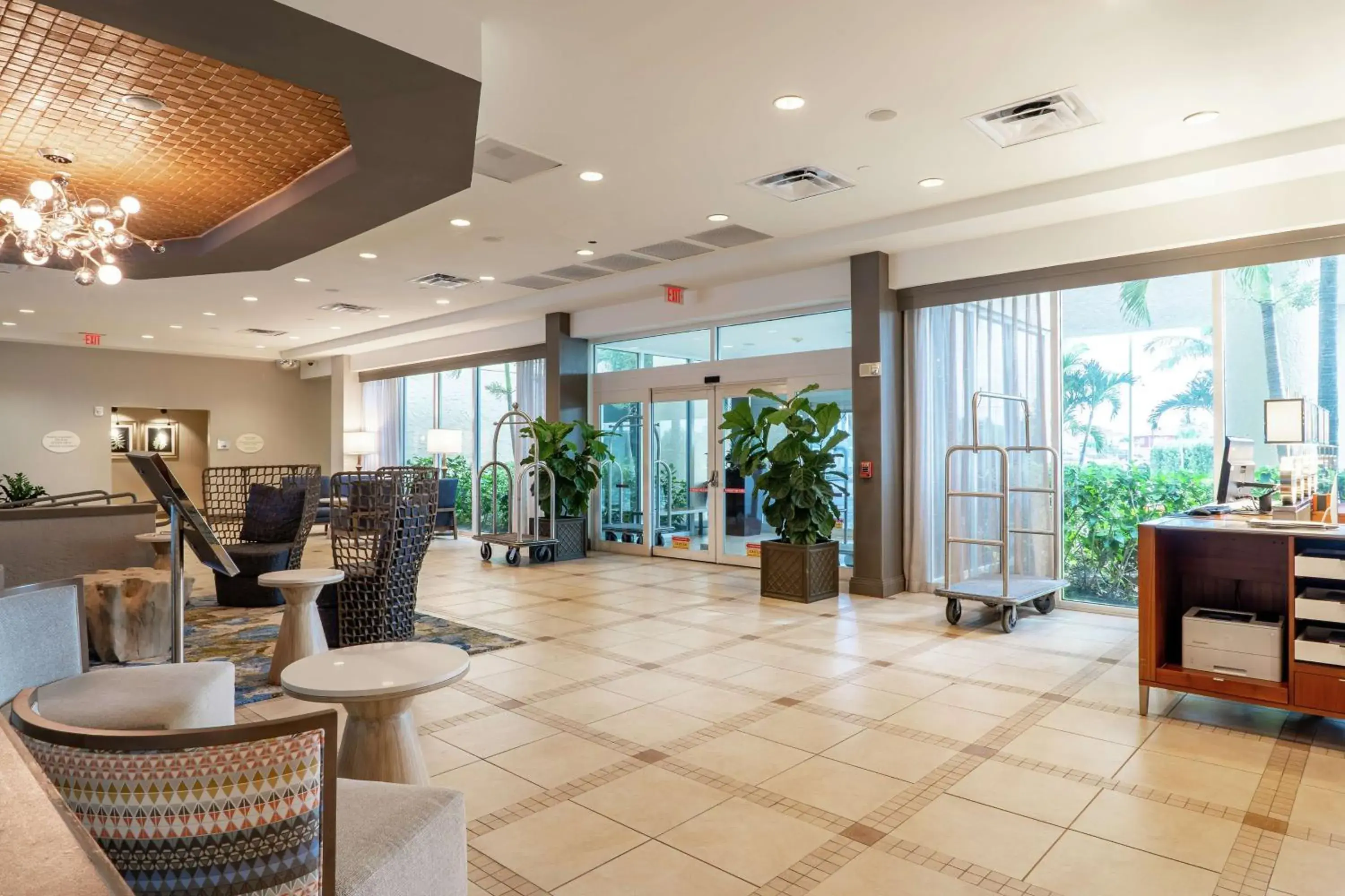 Lobby or reception in Hilton Melbourne Beach Oceanfront Lobby or reception in Hilton Melbourne Beach Oceanfront