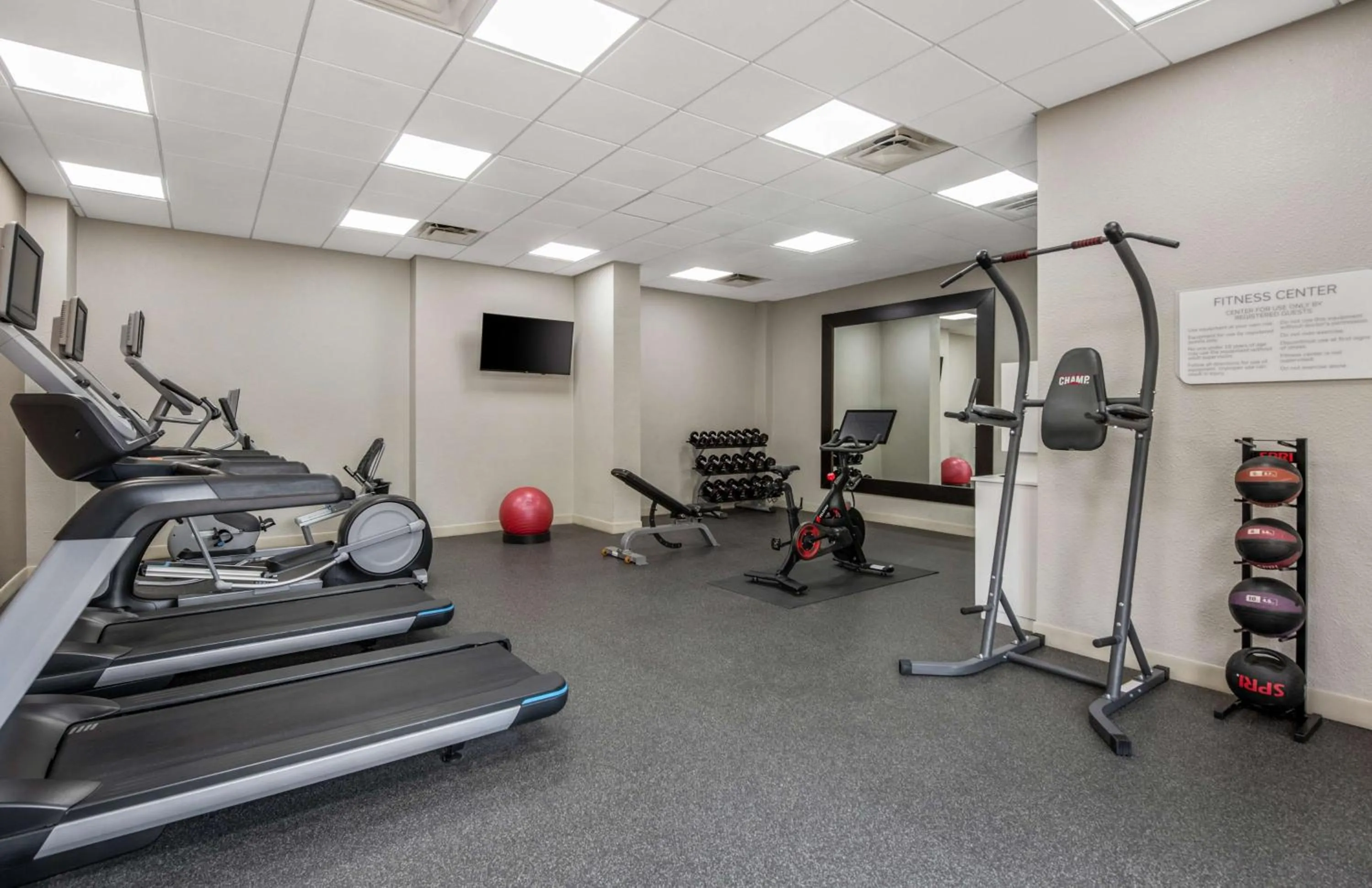 Fitness centre/facilities in Hilton Garden Inn Dallas/Allen