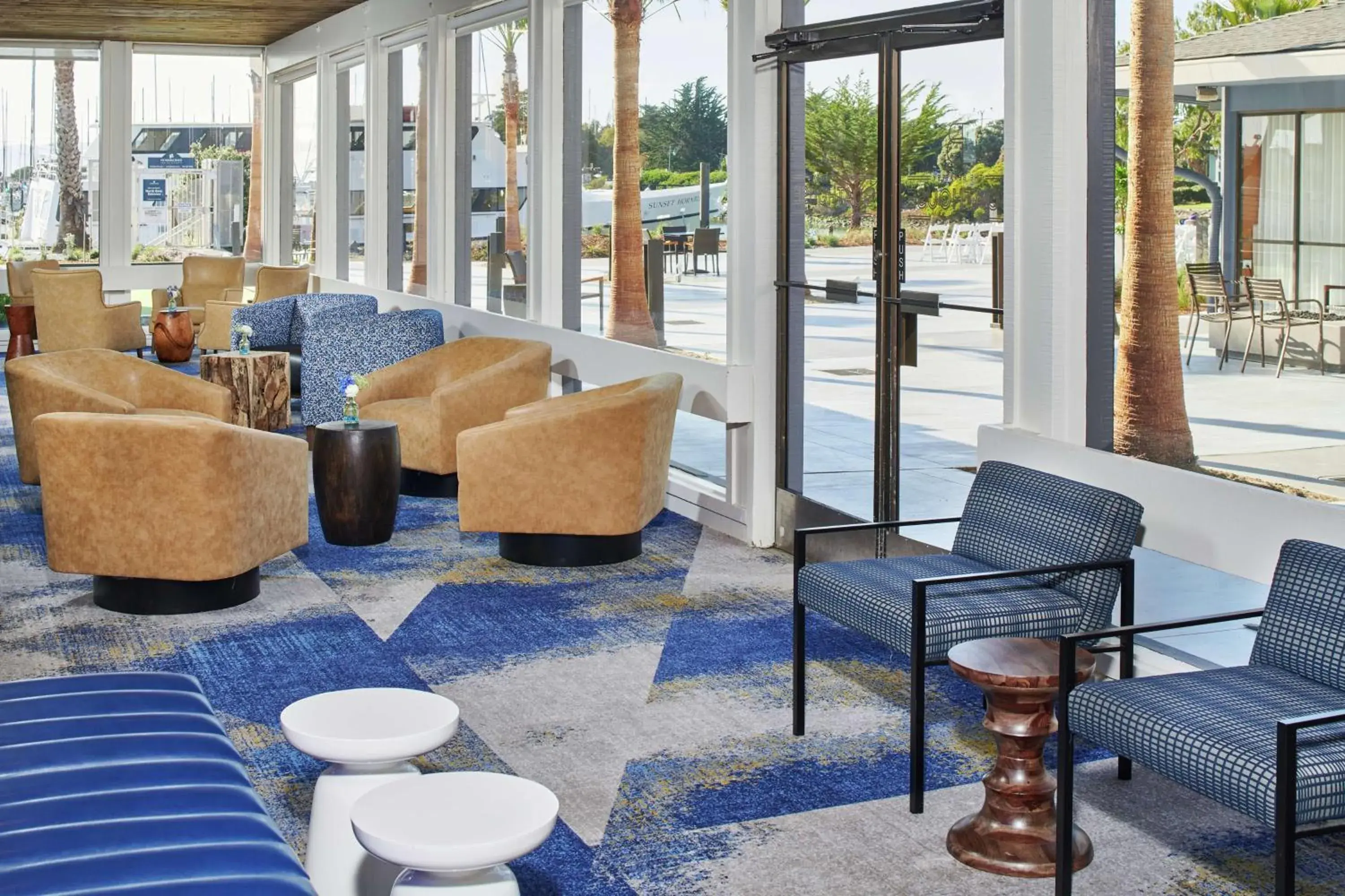 Lobby or reception in DoubleTree by Hilton Hotel Berkeley Marina Lobby or reception in DoubleTree by Hilton Hotel Berkeley Marina