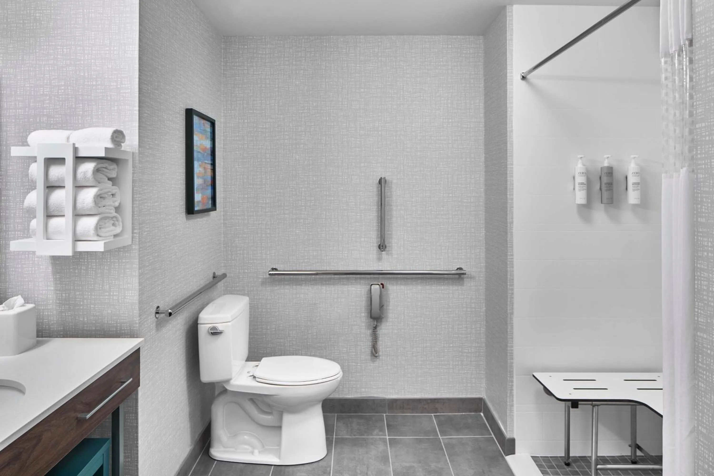 Bathroom in Hampton Inn & Suites Saratoga Springs Downtown