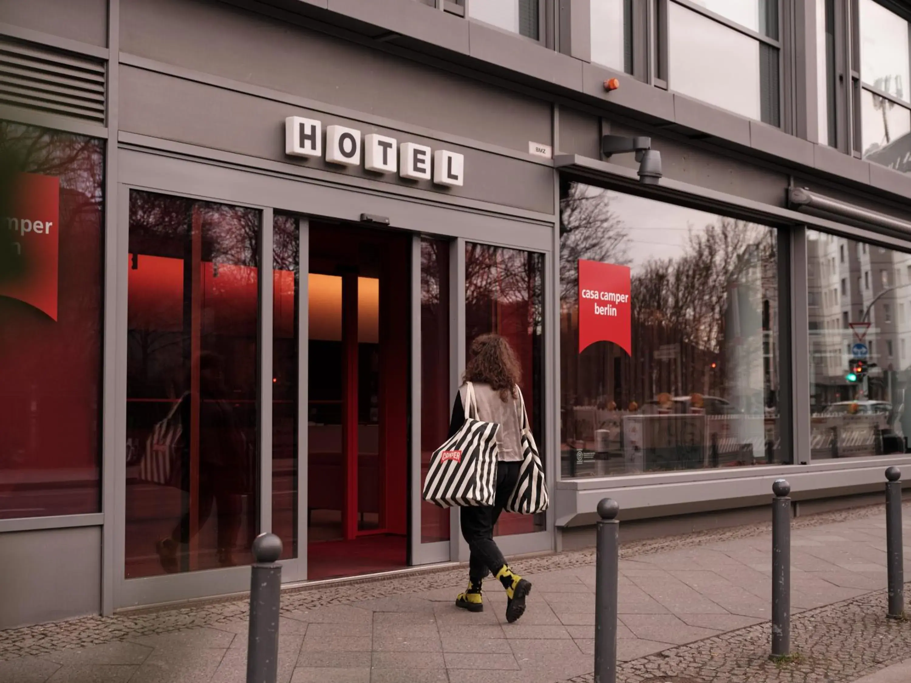 Facade/entrance in Casa Camper Berlin Facade/entrance in Casa Camper Berlin