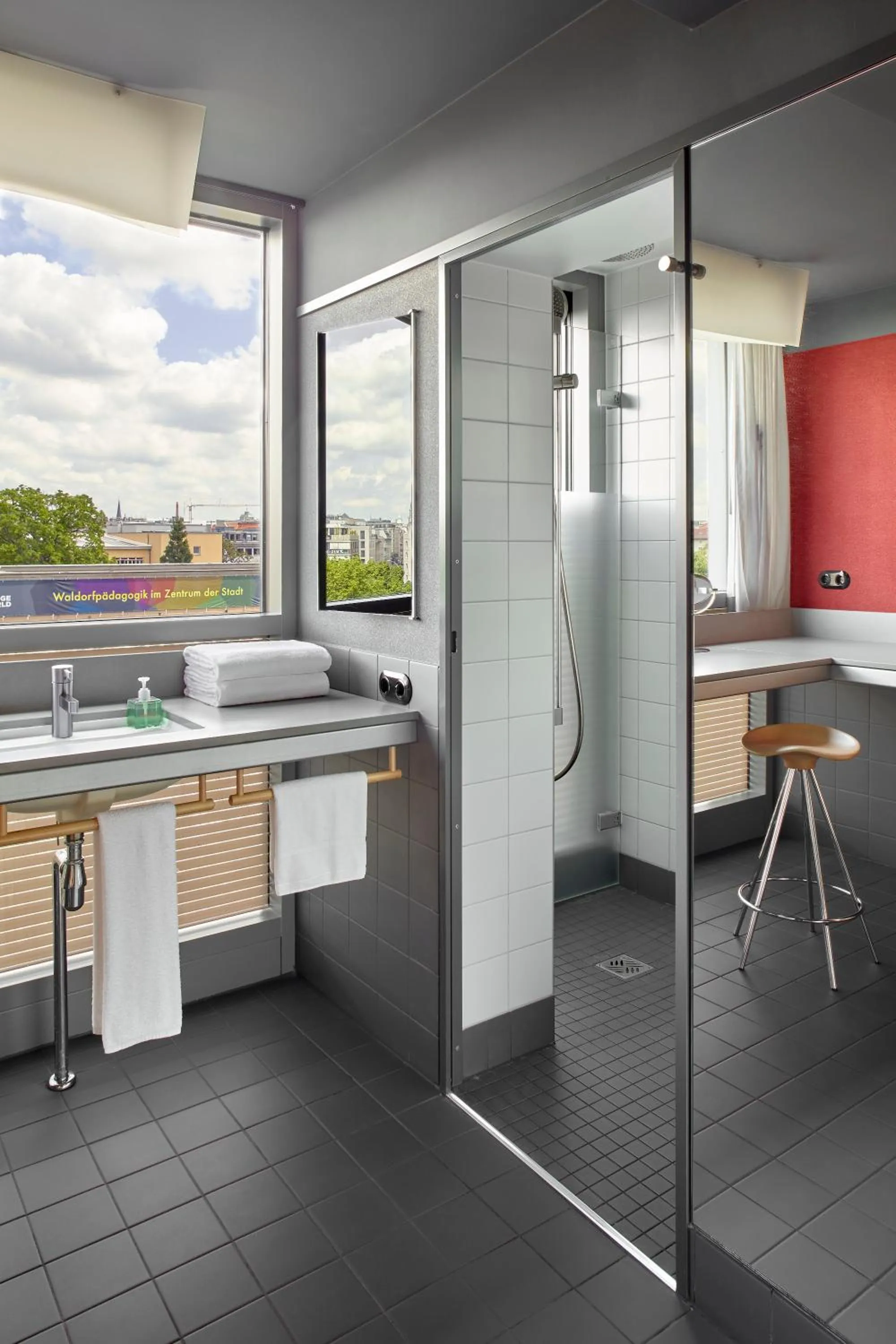 Shower in Casa Camper Berlin