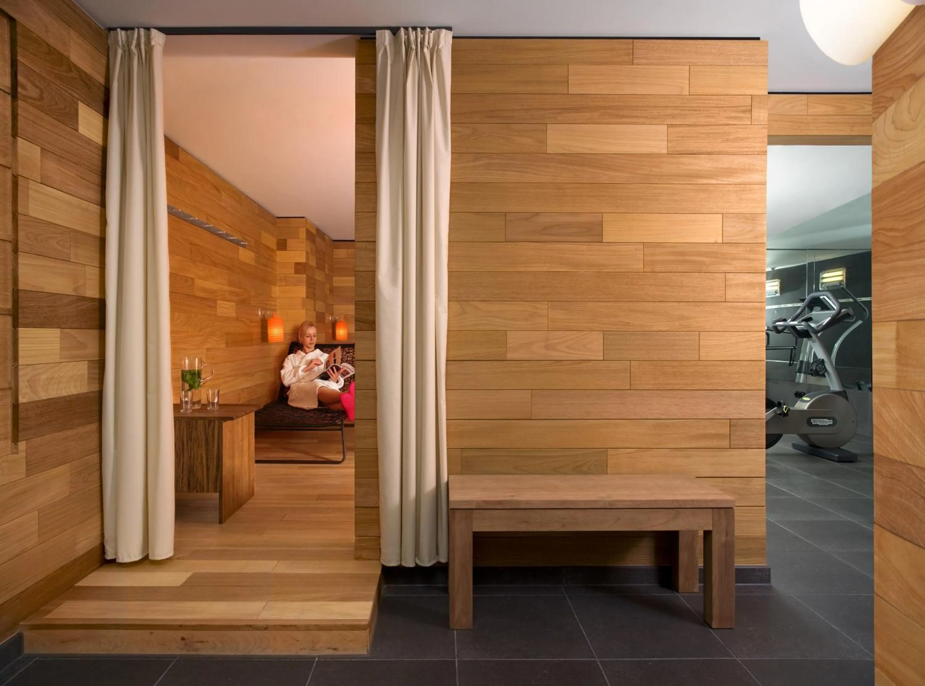 Sauna in Casa Camper Berlin