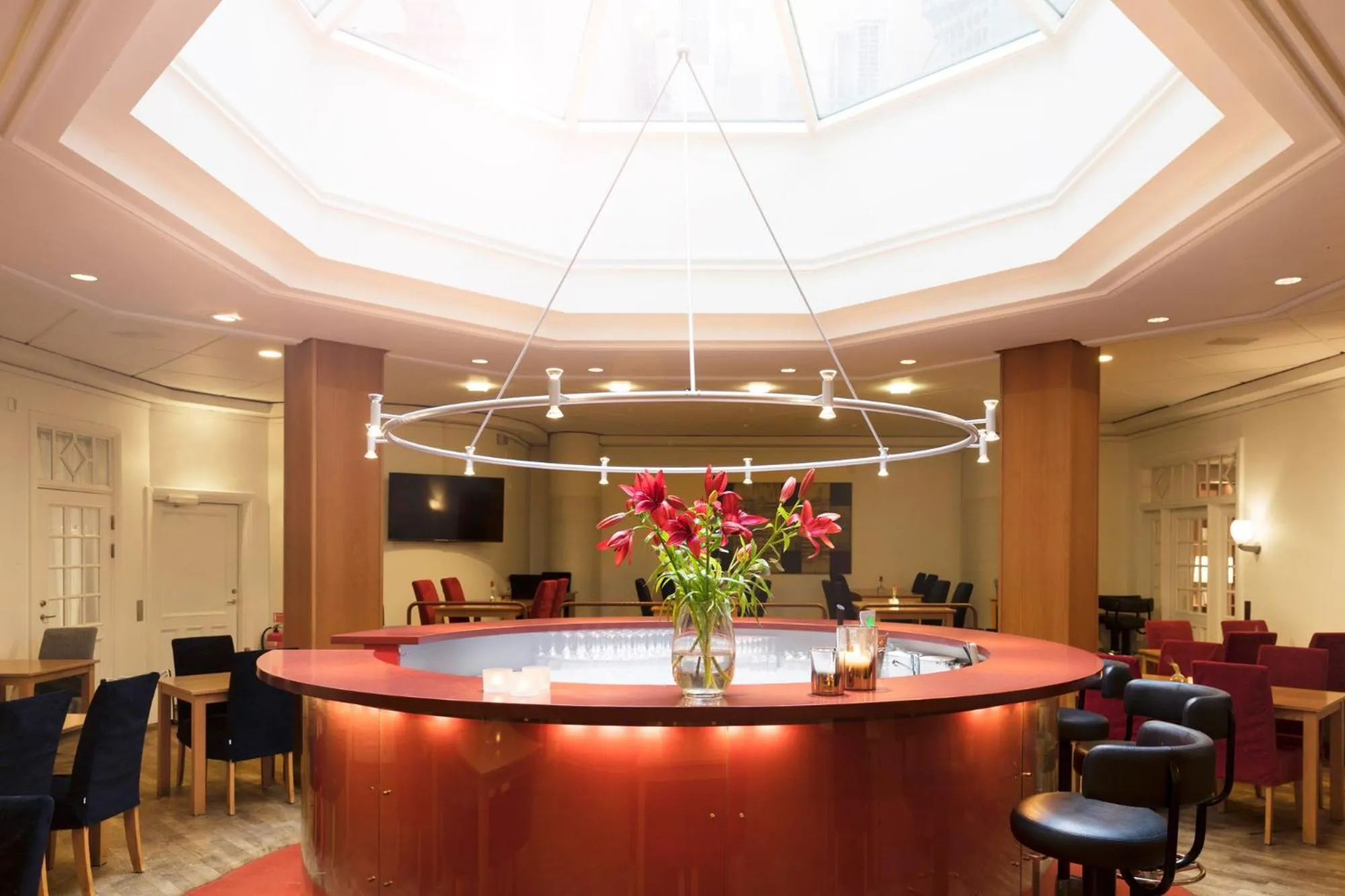 Lounge or bar in ProfilHotels Riddargatan