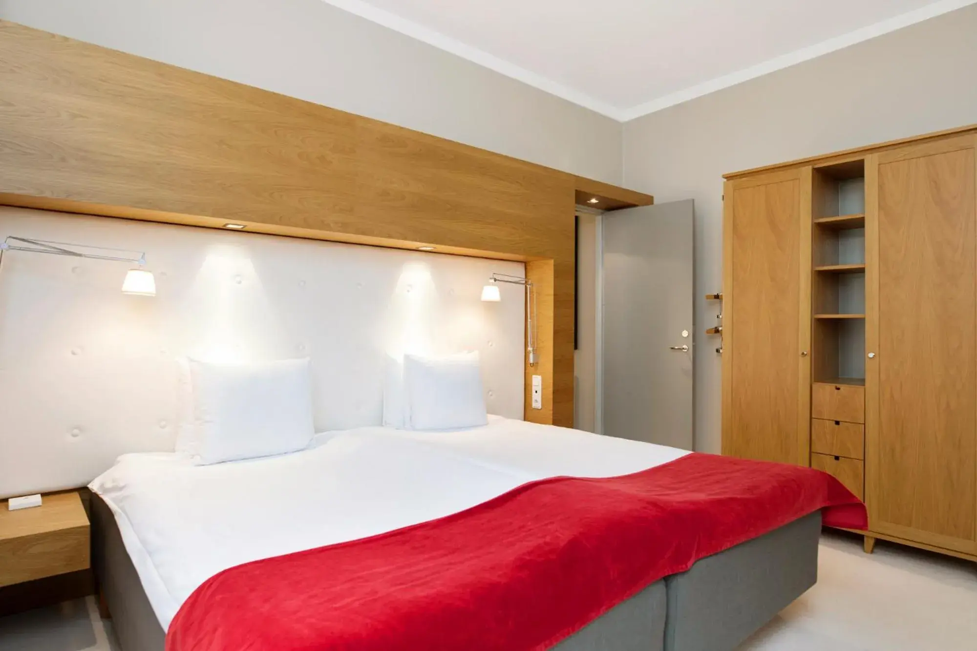 Bed in ProfilHotels Riddargatan Bed in ProfilHotels Riddargatan