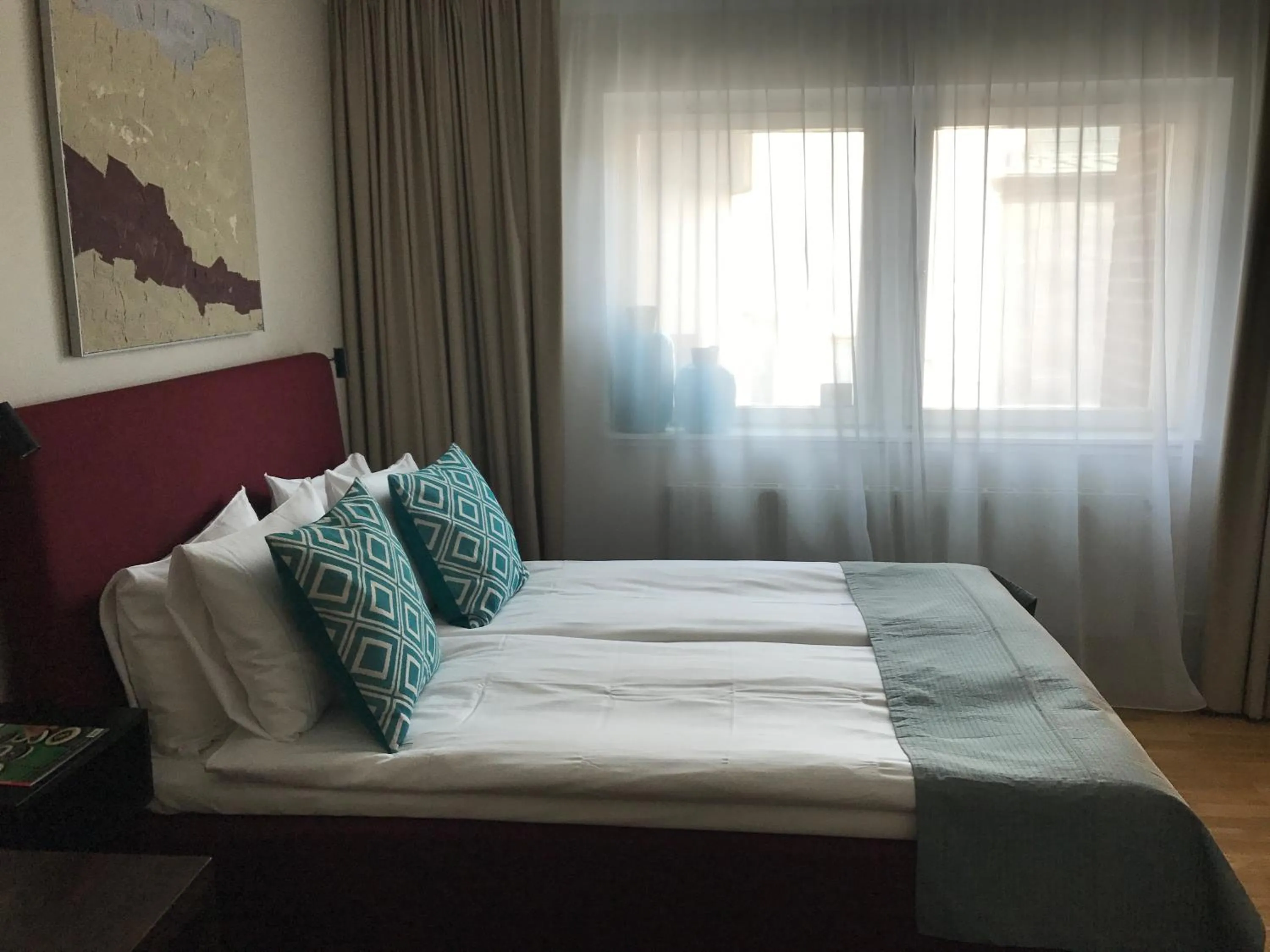 Bed in ProfilHotels Riddargatan