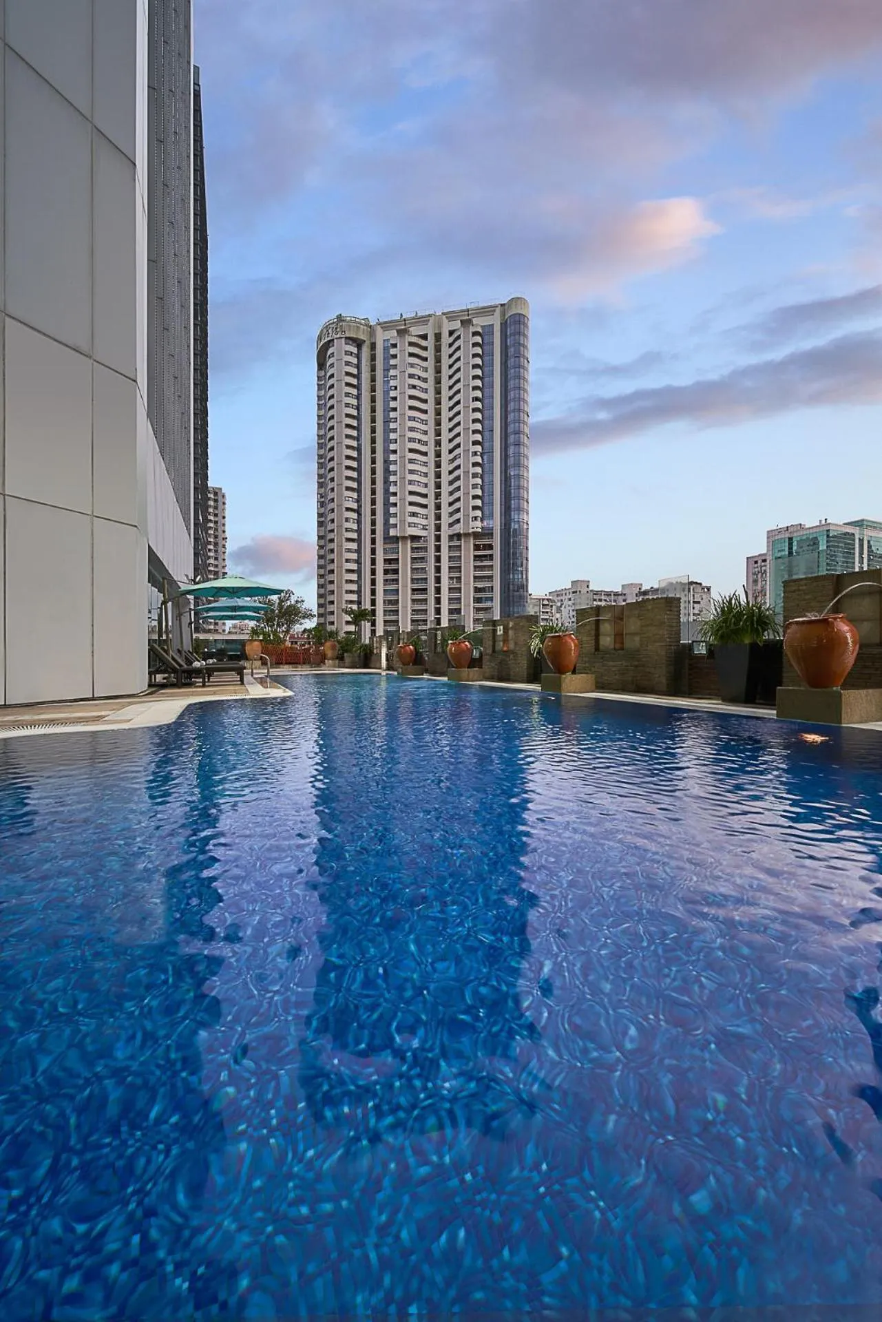 Swimming pool in Pan Pacific Xiamen