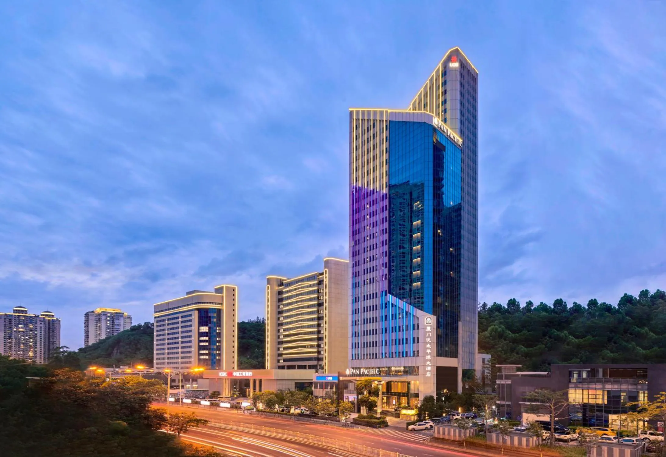 Property building in Pan Pacific Xiamen