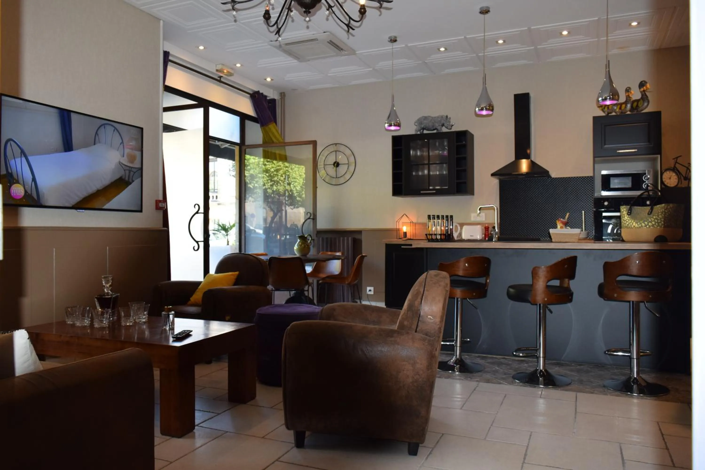 Lounge or bar in Hôtel Saint Albert