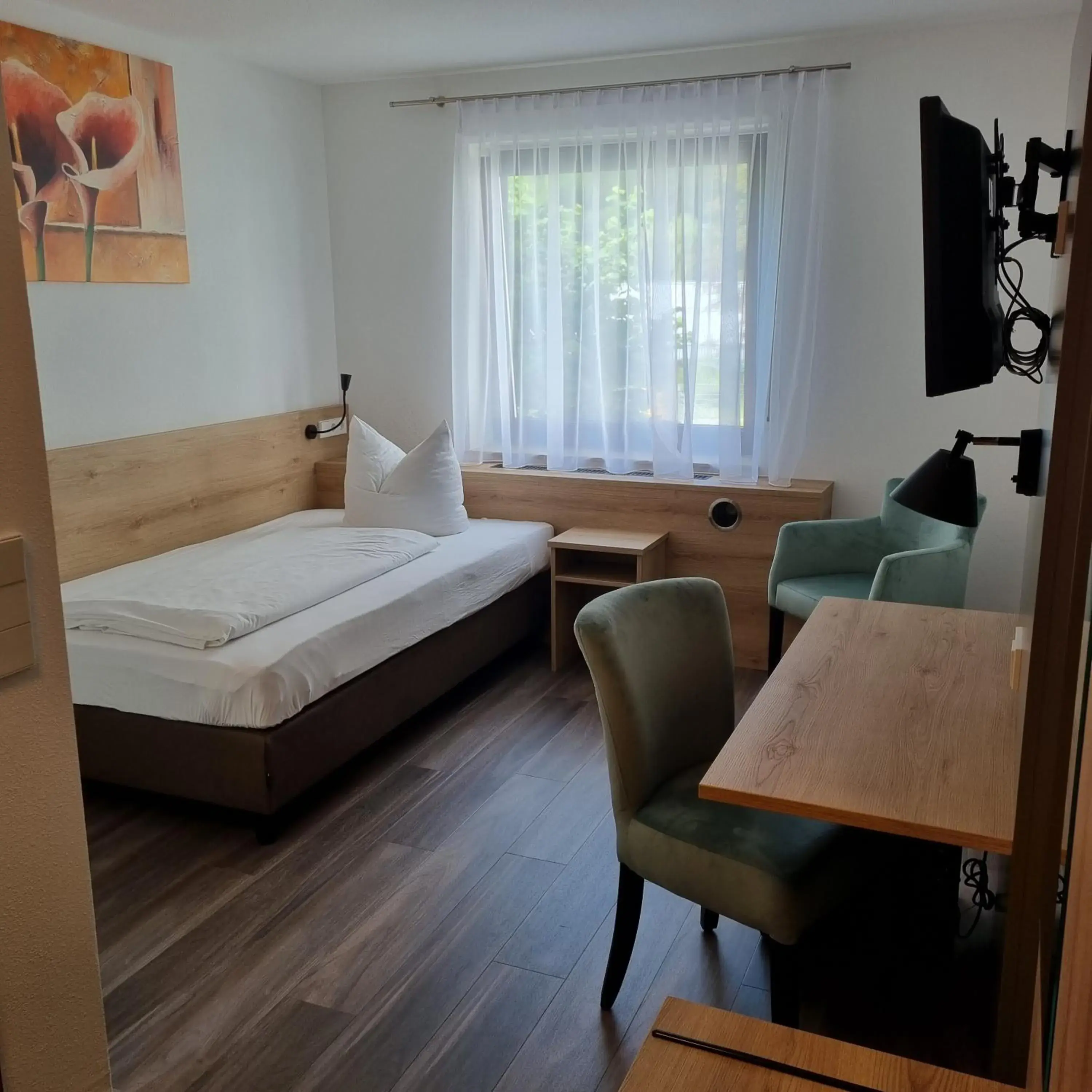 Single Room in Hotel Garni Krone Single Room in Hotel Garni Krone