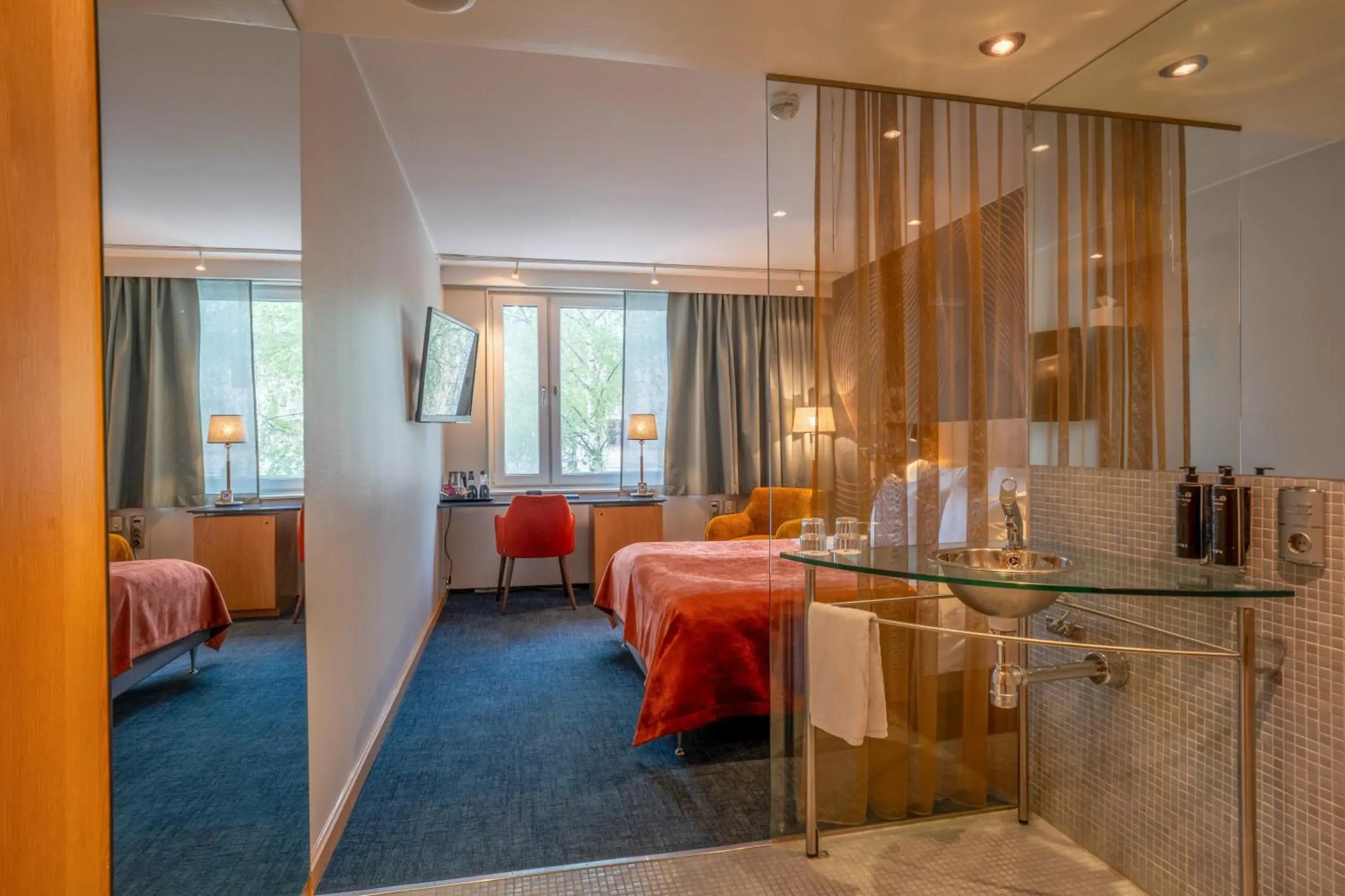 Bedroom, Bed in ProfilHotels Aveny Bedroom, Bed in ProfilHotels Aveny