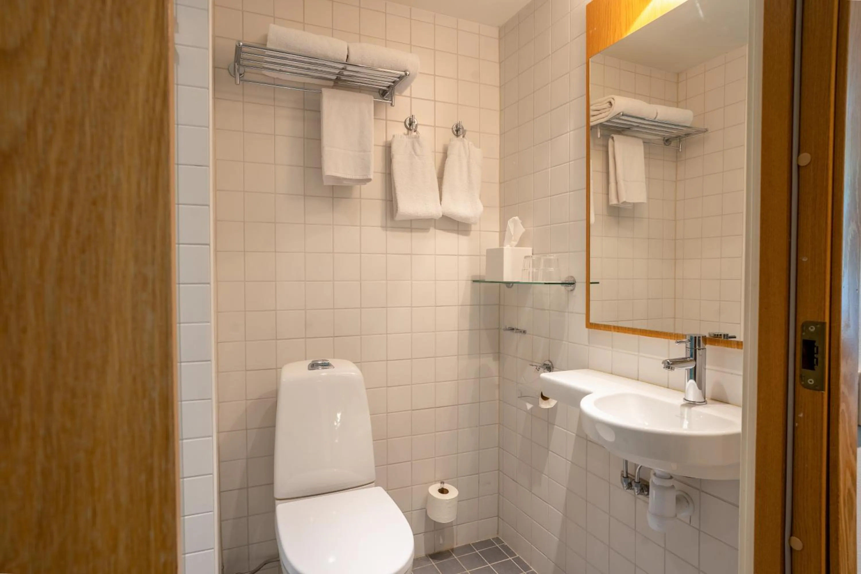 Shower in ProfilHotels Aveny