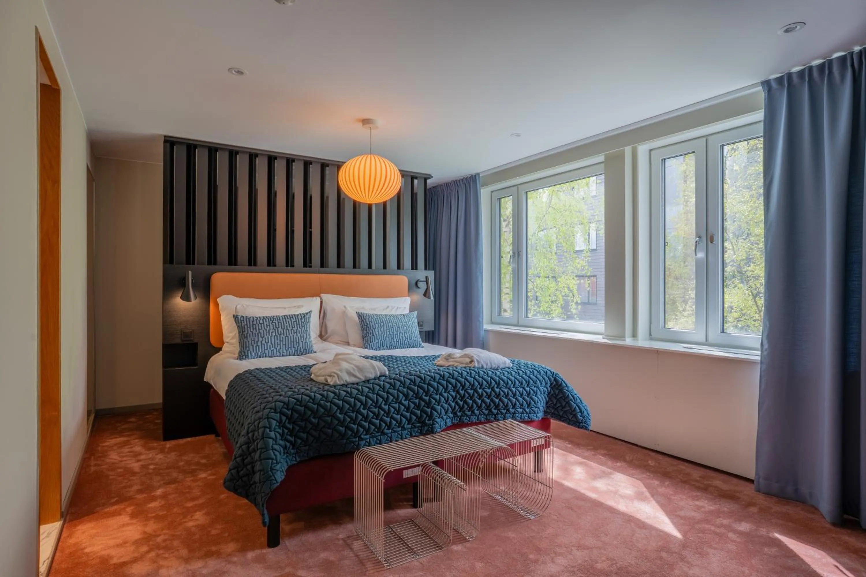 Bed in ProfilHotels Aveny