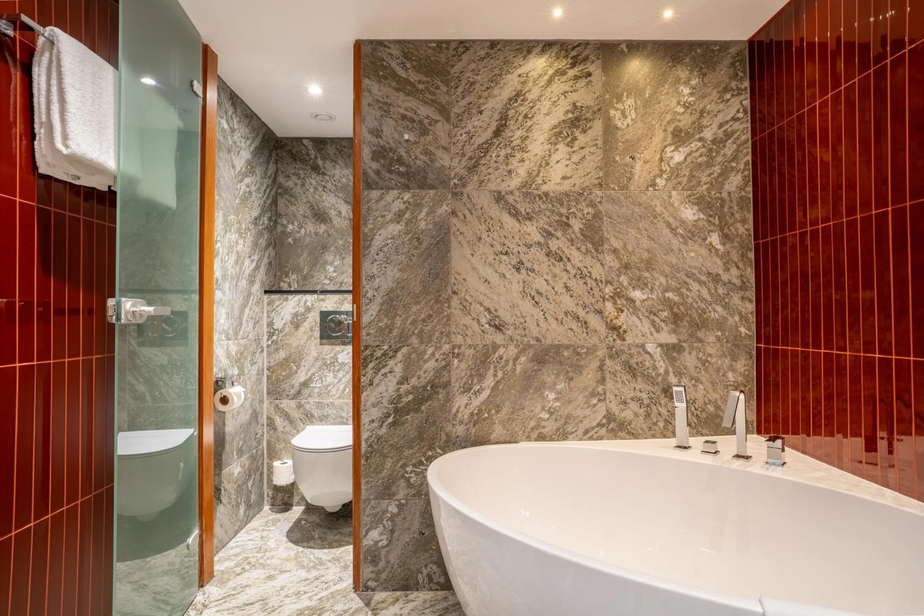 Toilet in ProfilHotels Aveny