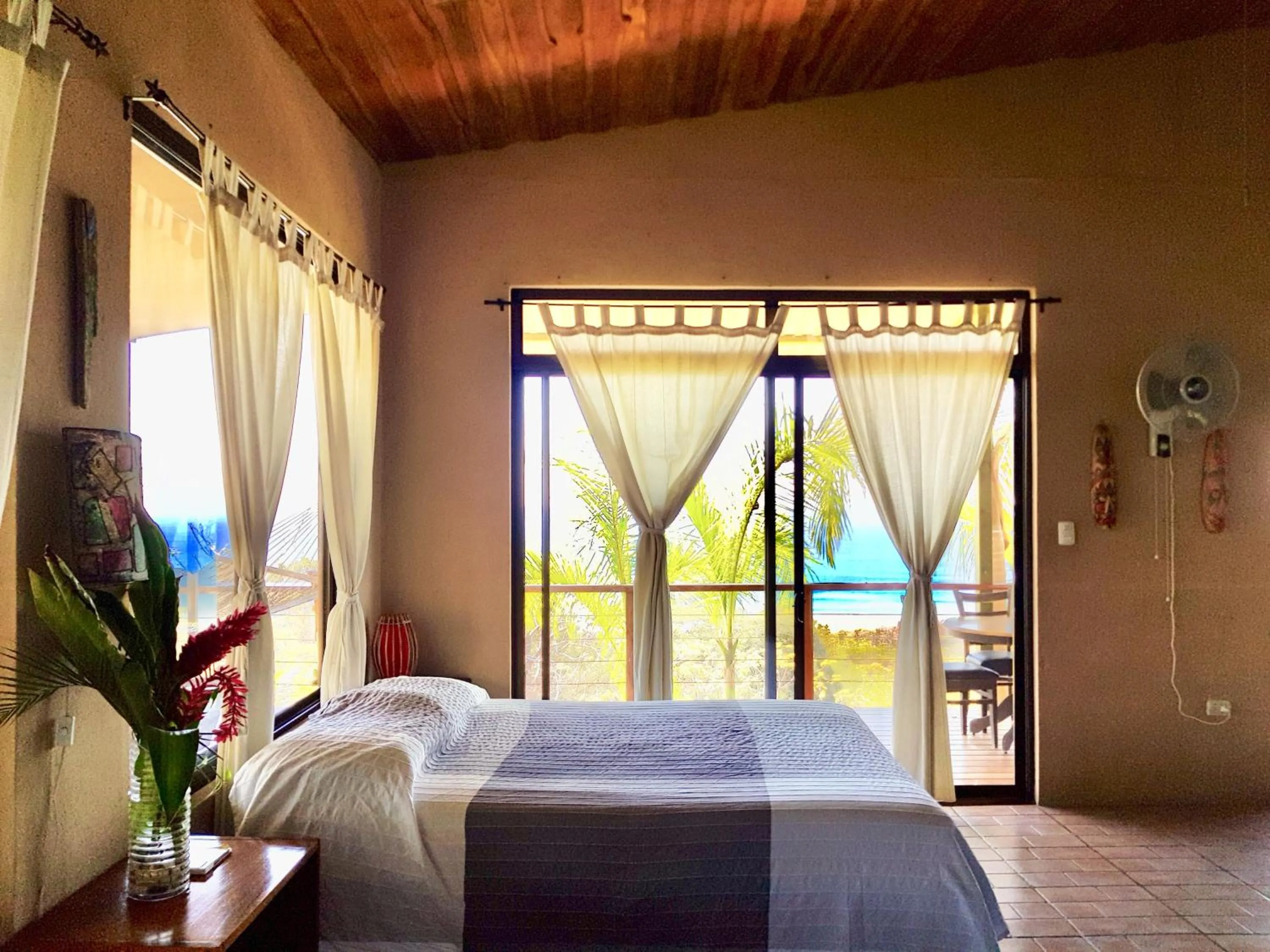 Bed in Santa Teresa Surf Vista Villas