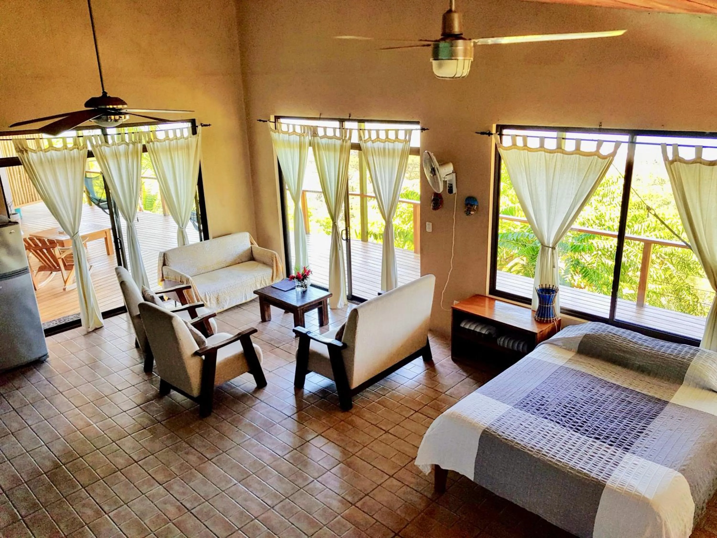 Bed in Santa Teresa Surf Vista Villas