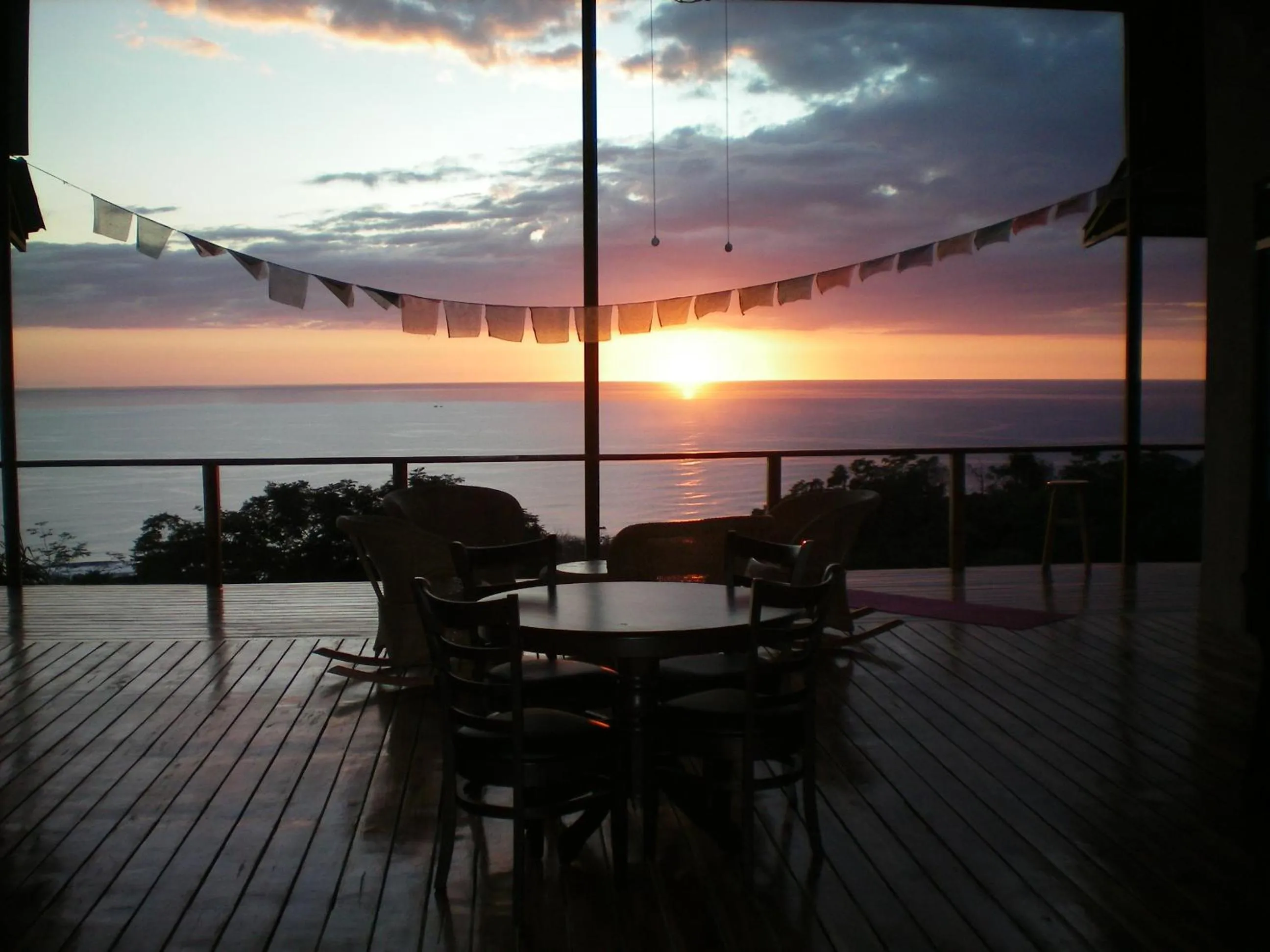 Sunset in Santa Teresa Surf Vista Villas