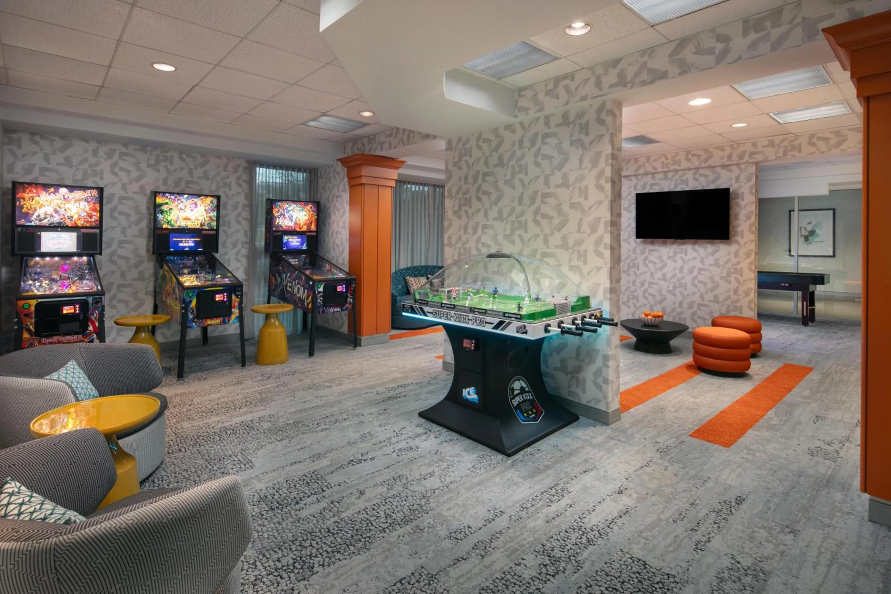 Game Room in Hotel Landy Orlando Universal Blvd, a Tribute Portfolio Hotel