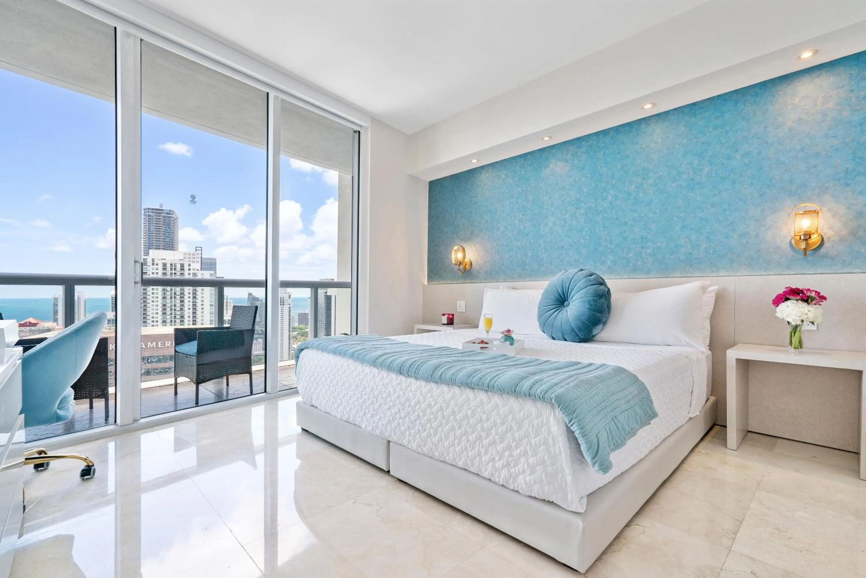 Bed in Brickell by Miami Vacation Rentals