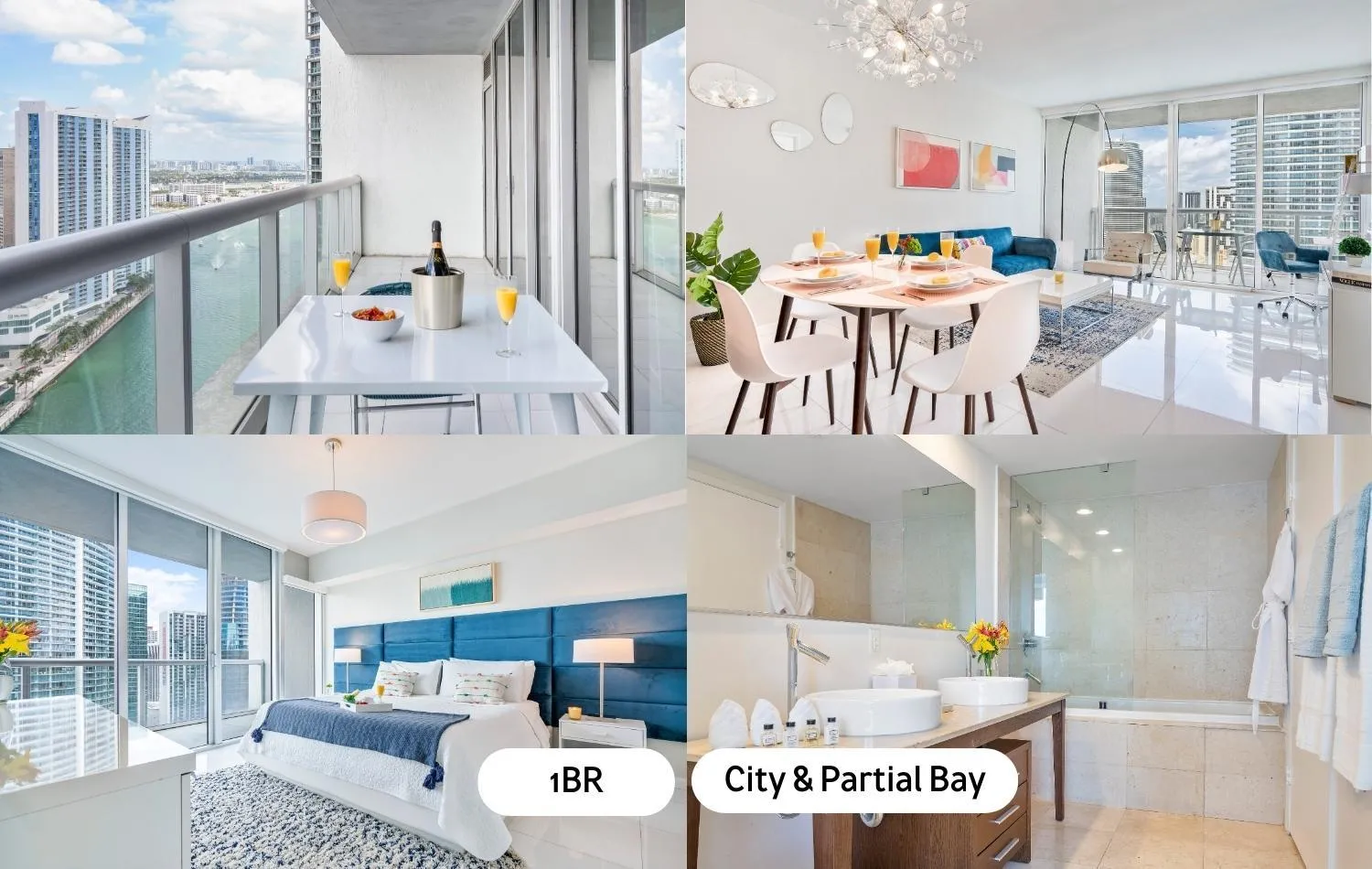 One-Bedroom Apartment - Sea Side in Brickell by Miami Vacation Rentals