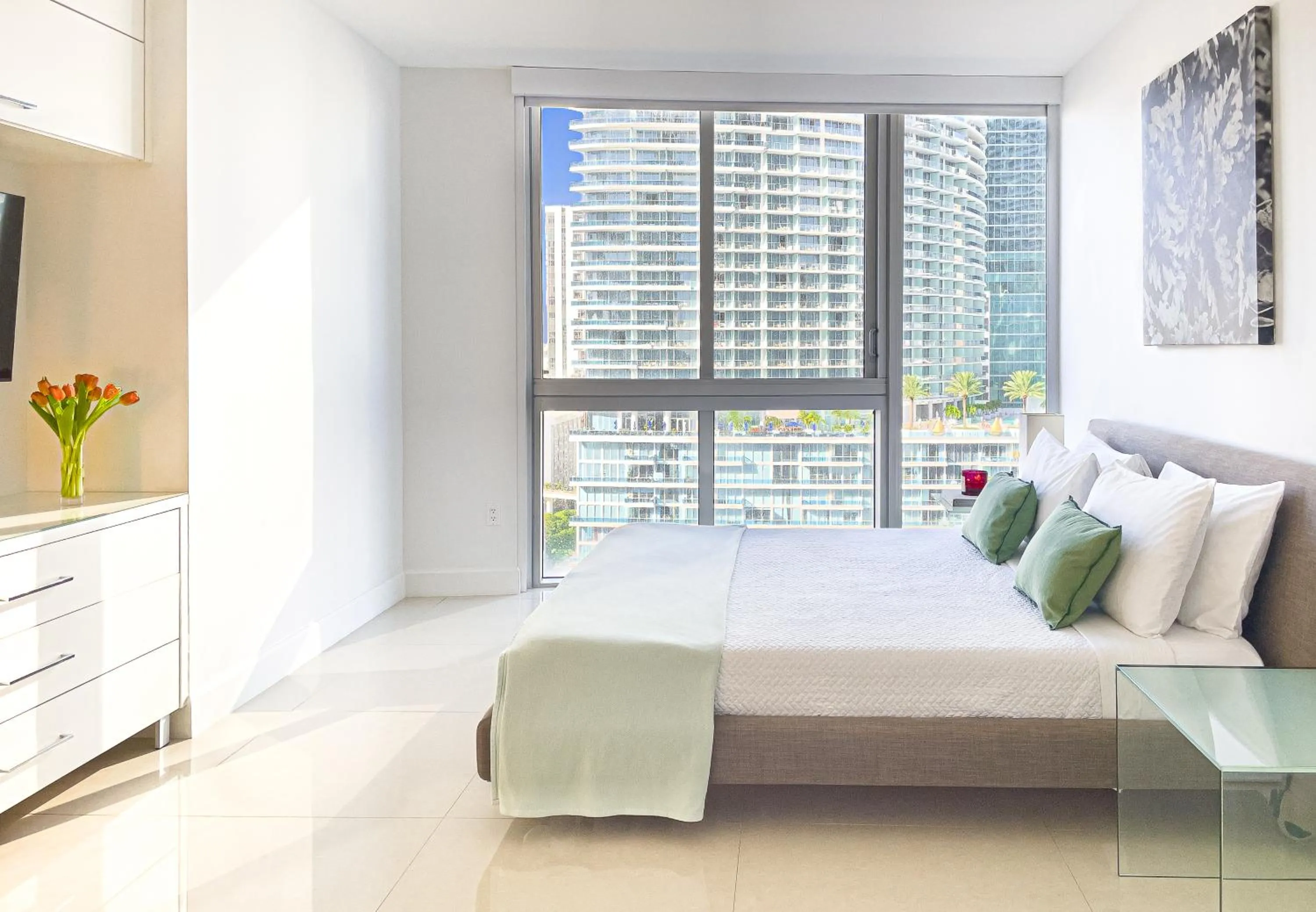 Bed in Brickell by Miami Vacation Rentals