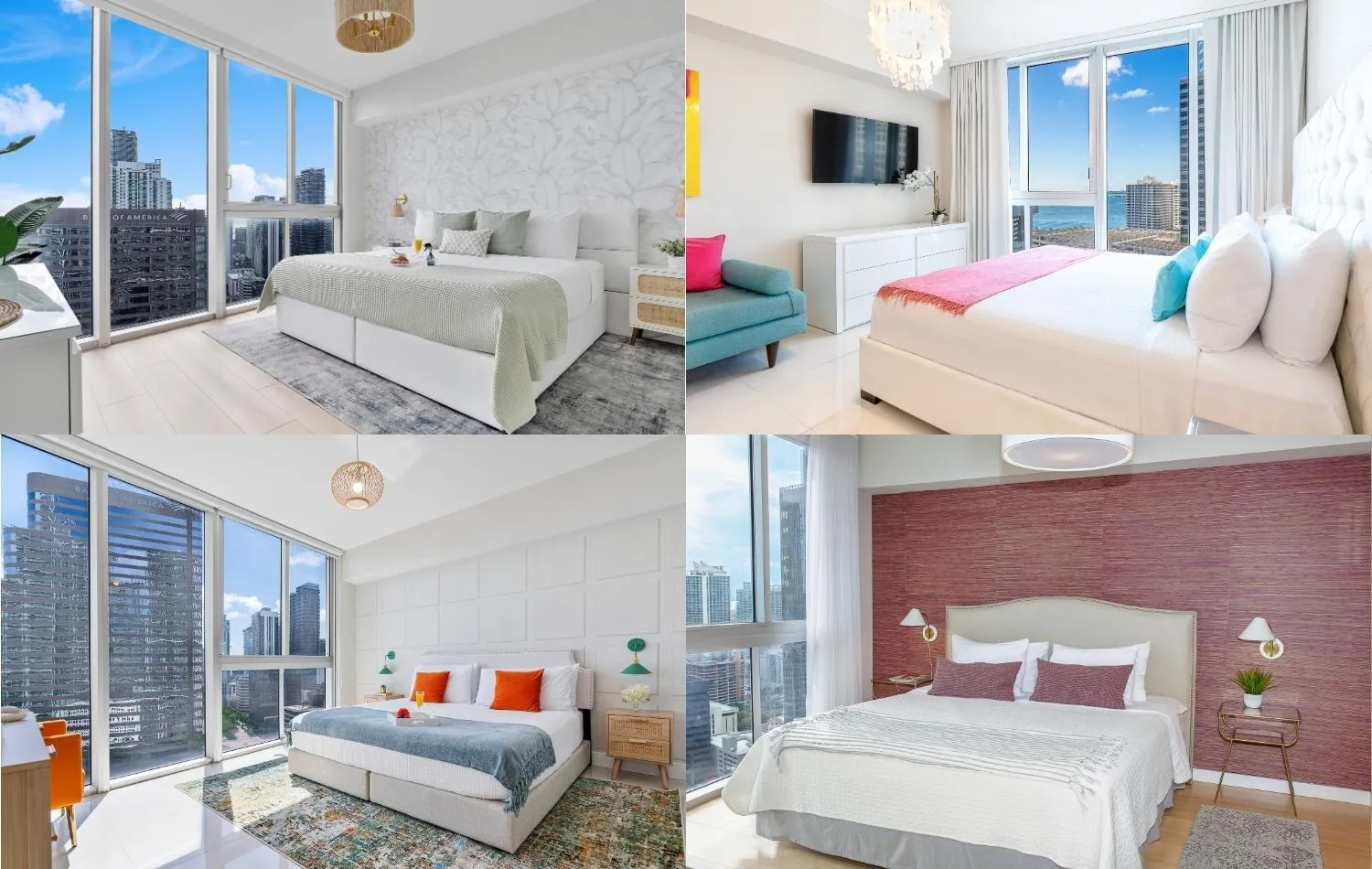 Bed in Brickell by Miami Vacation Rentals