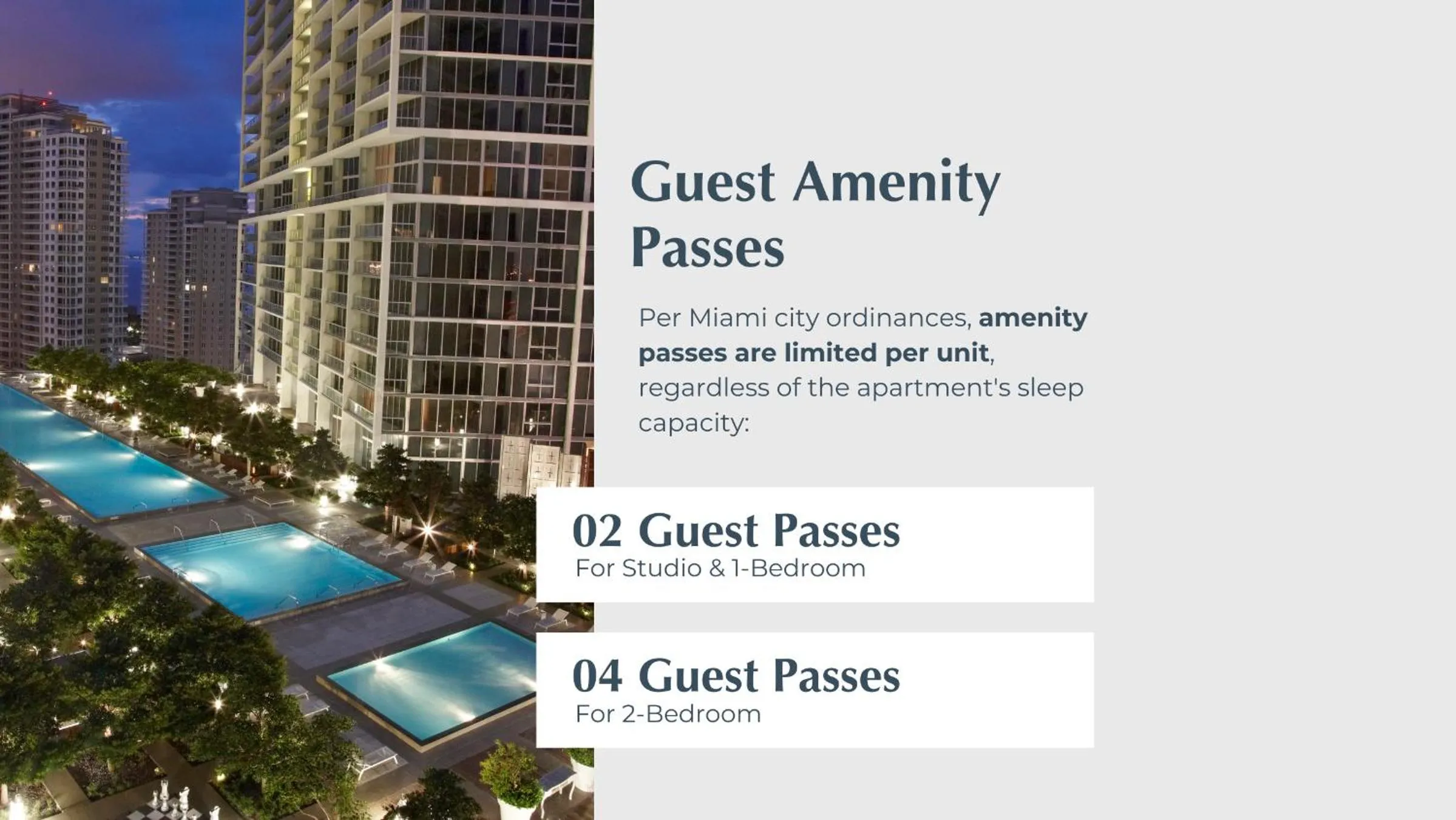 Text overlay in Brickell by Miami Vacation Rentals