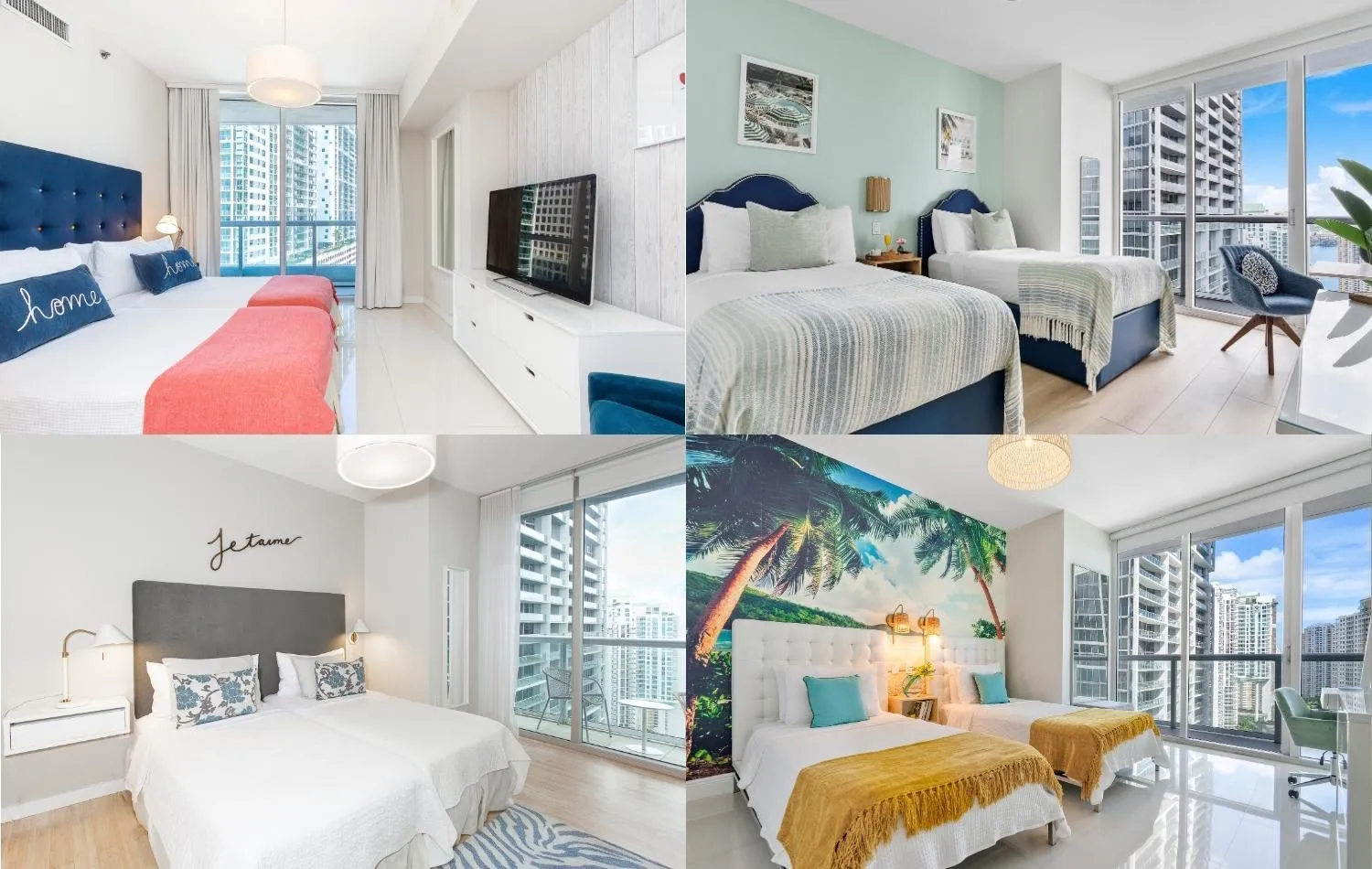 Bed in Brickell by Miami Vacation Rentals