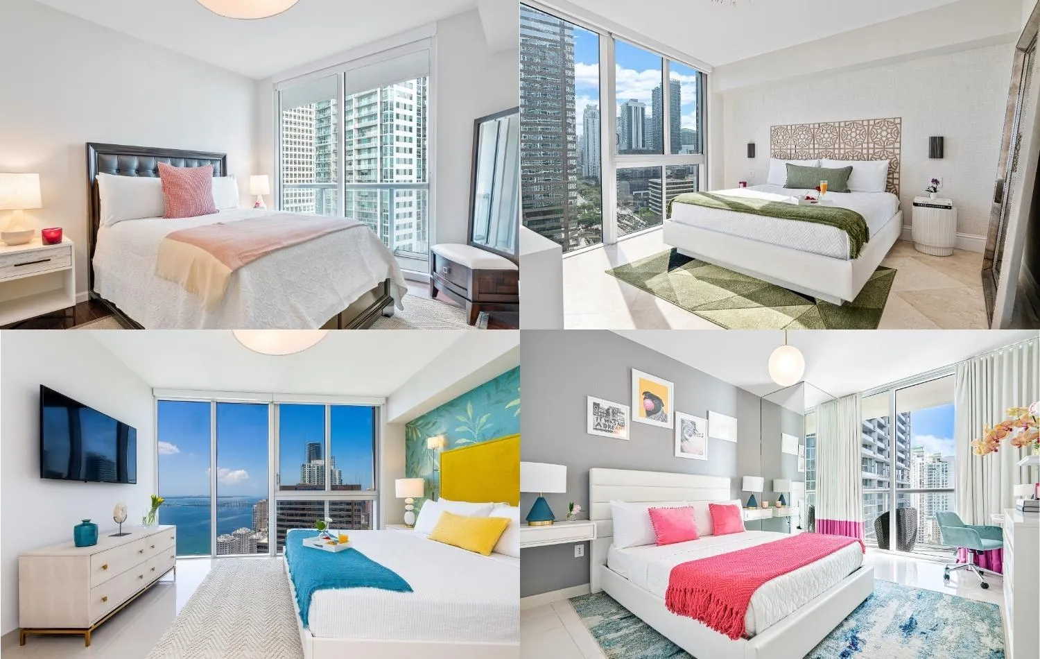 Bed in Brickell by Miami Vacation Rentals