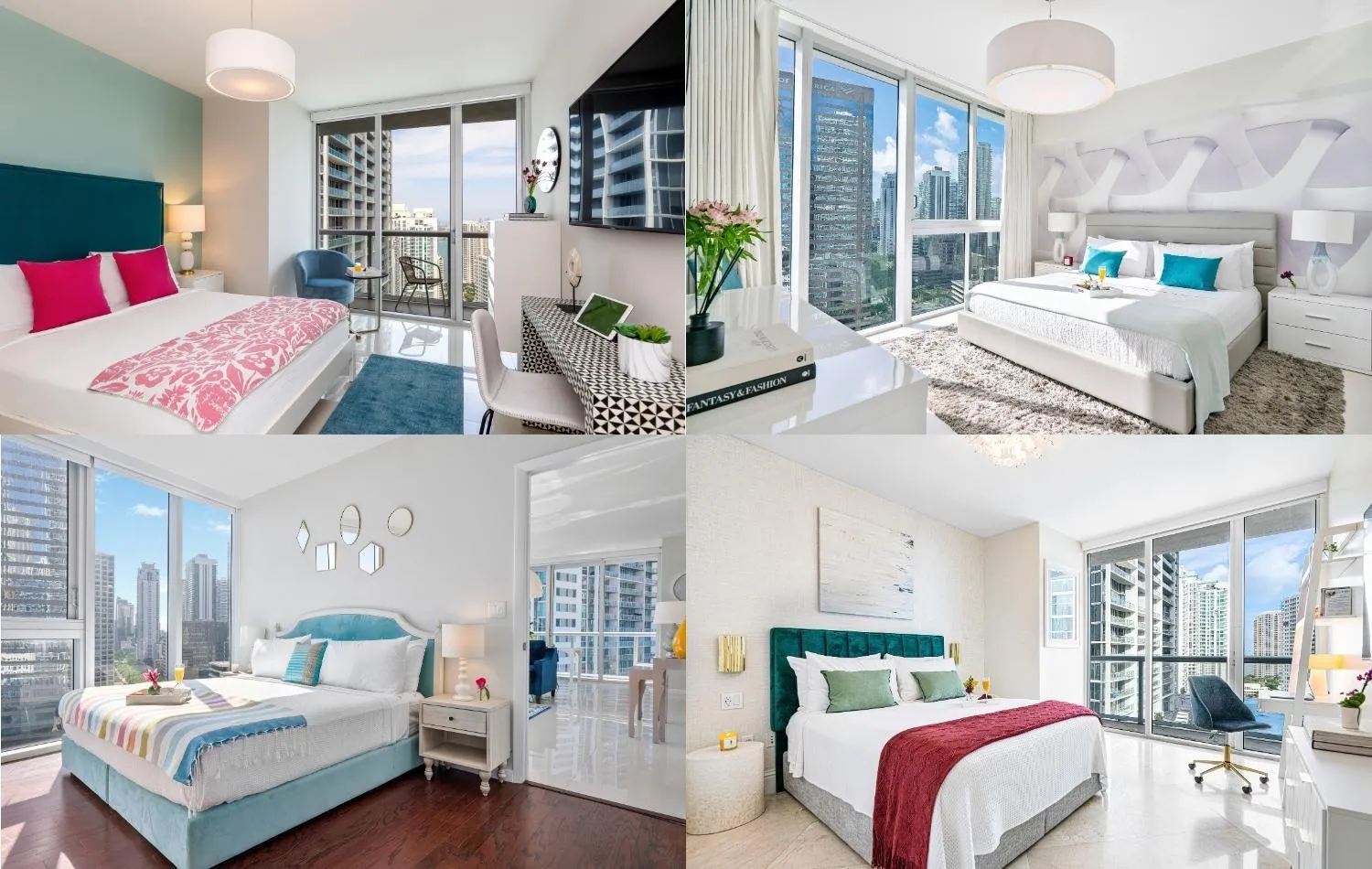 Bed in Brickell by Miami Vacation Rentals