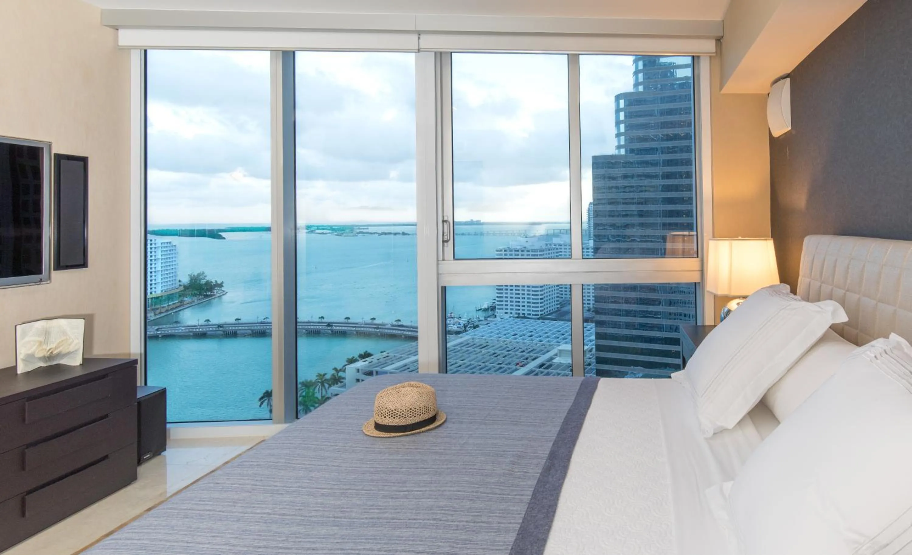 Bed in Brickell by Miami Vacation Rentals