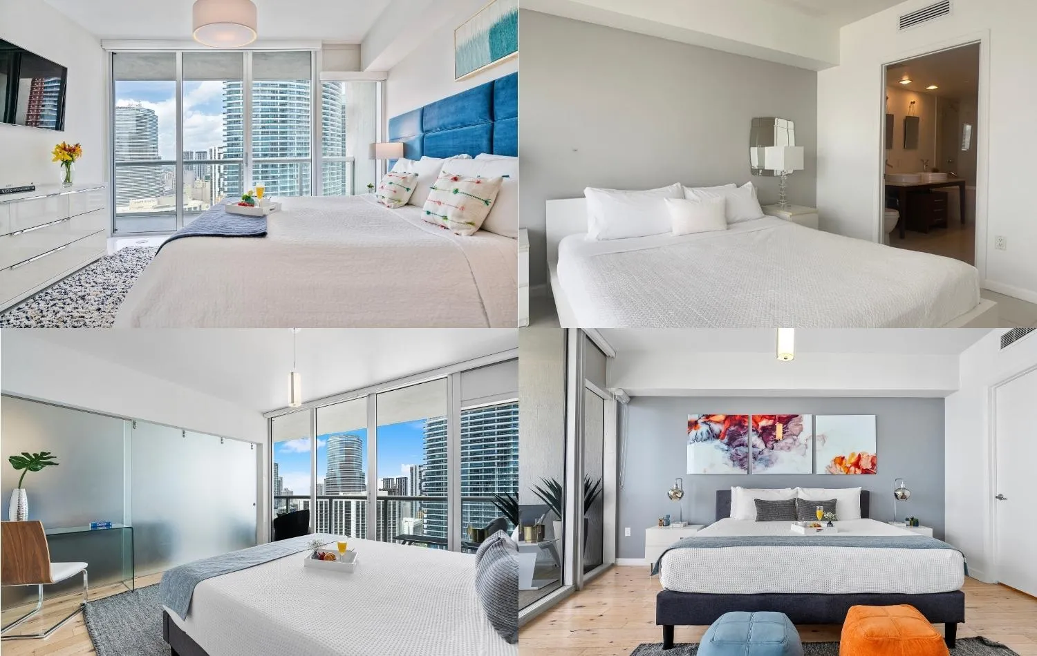 Bed in Brickell by Miami Vacation Rentals