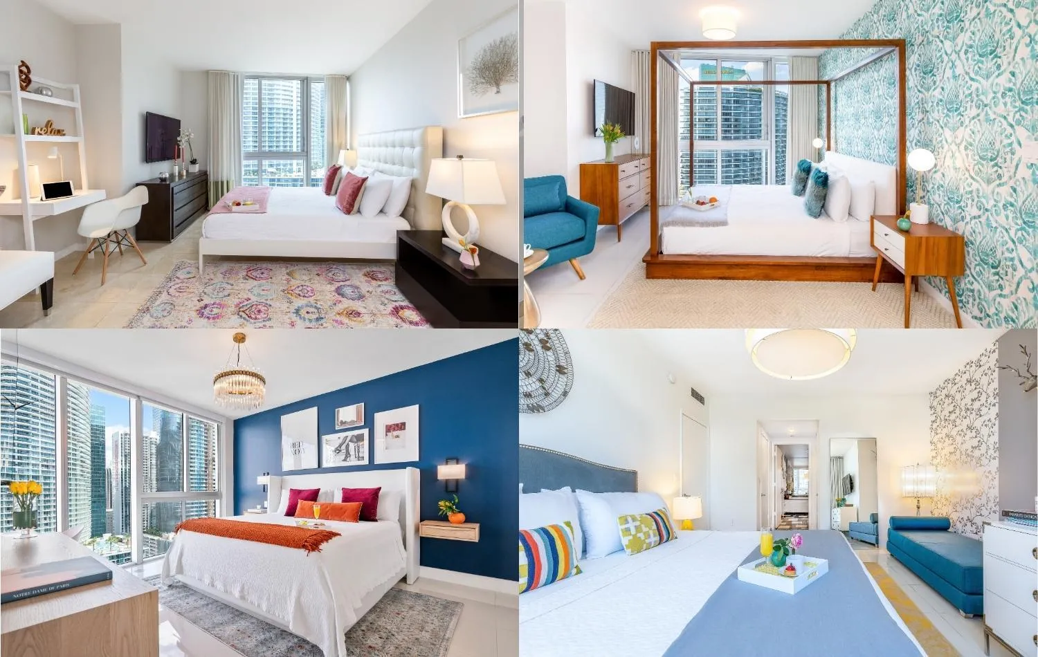 Bed in Brickell by Miami Vacation Rentals