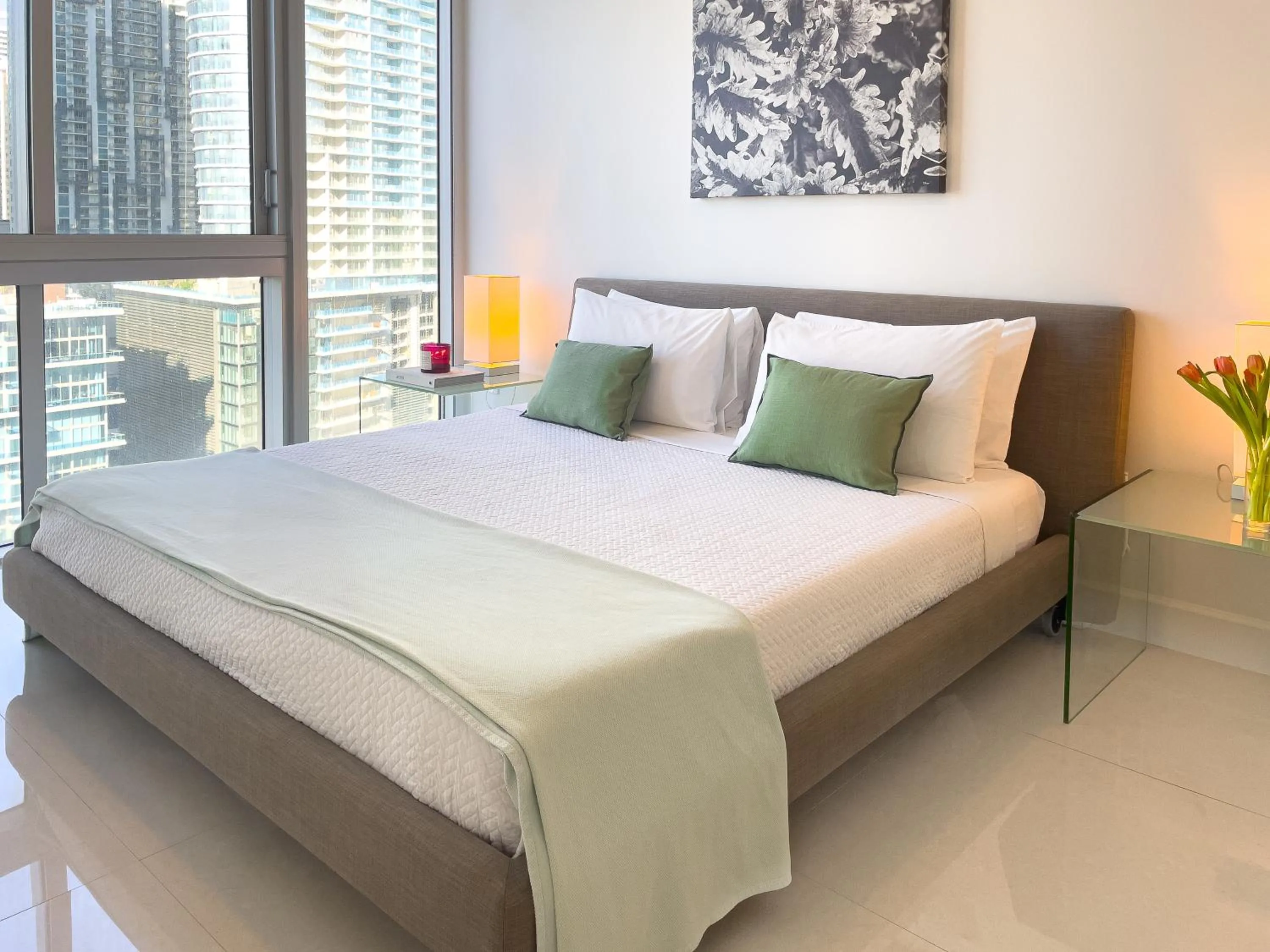 Bed in Brickell by Miami Vacation Rentals